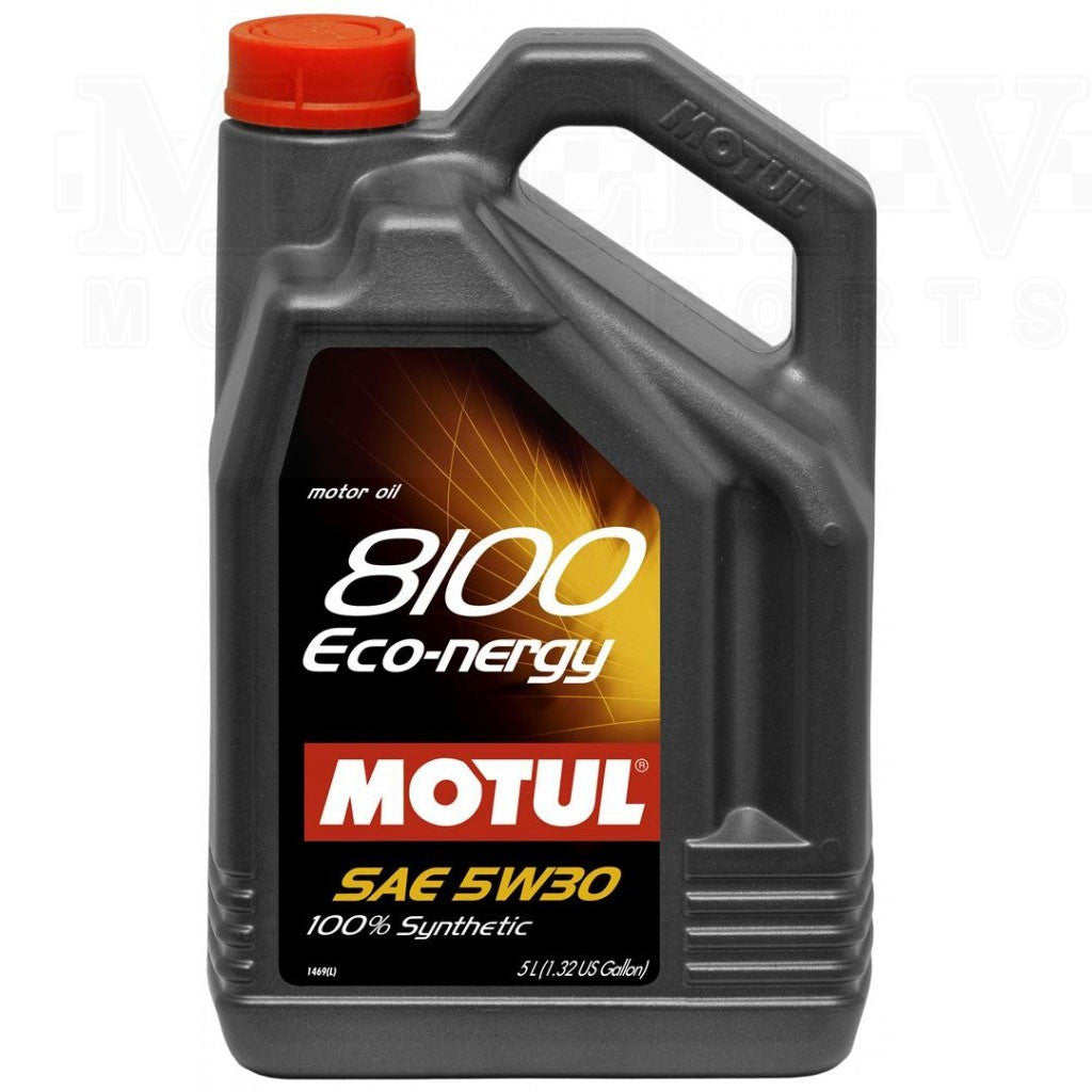 Motul 8100 Eco-nergy 5W30 Motor Oil 5-Liter Jug