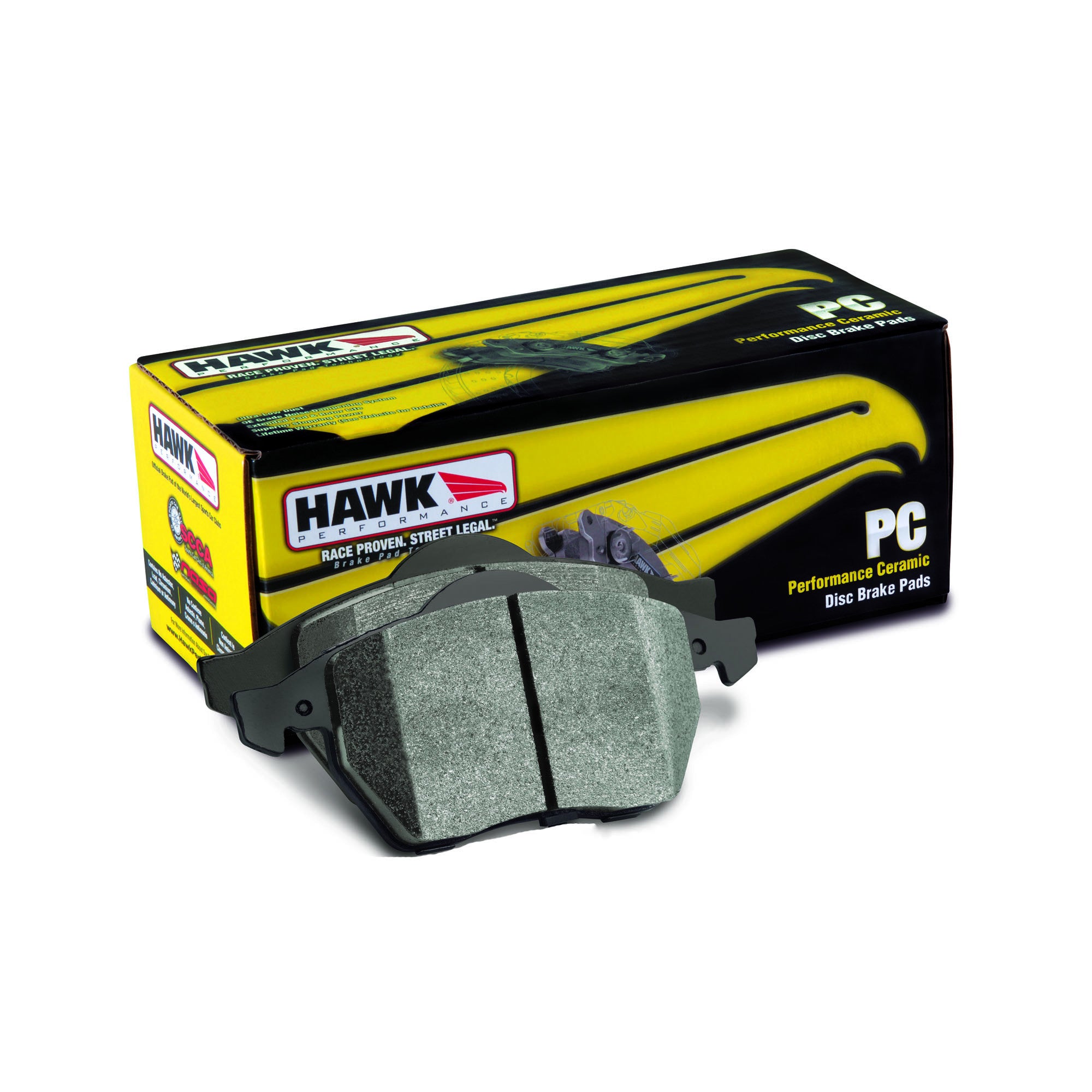 Hawk Ceramic Brake Pads 2006-2007 WRX