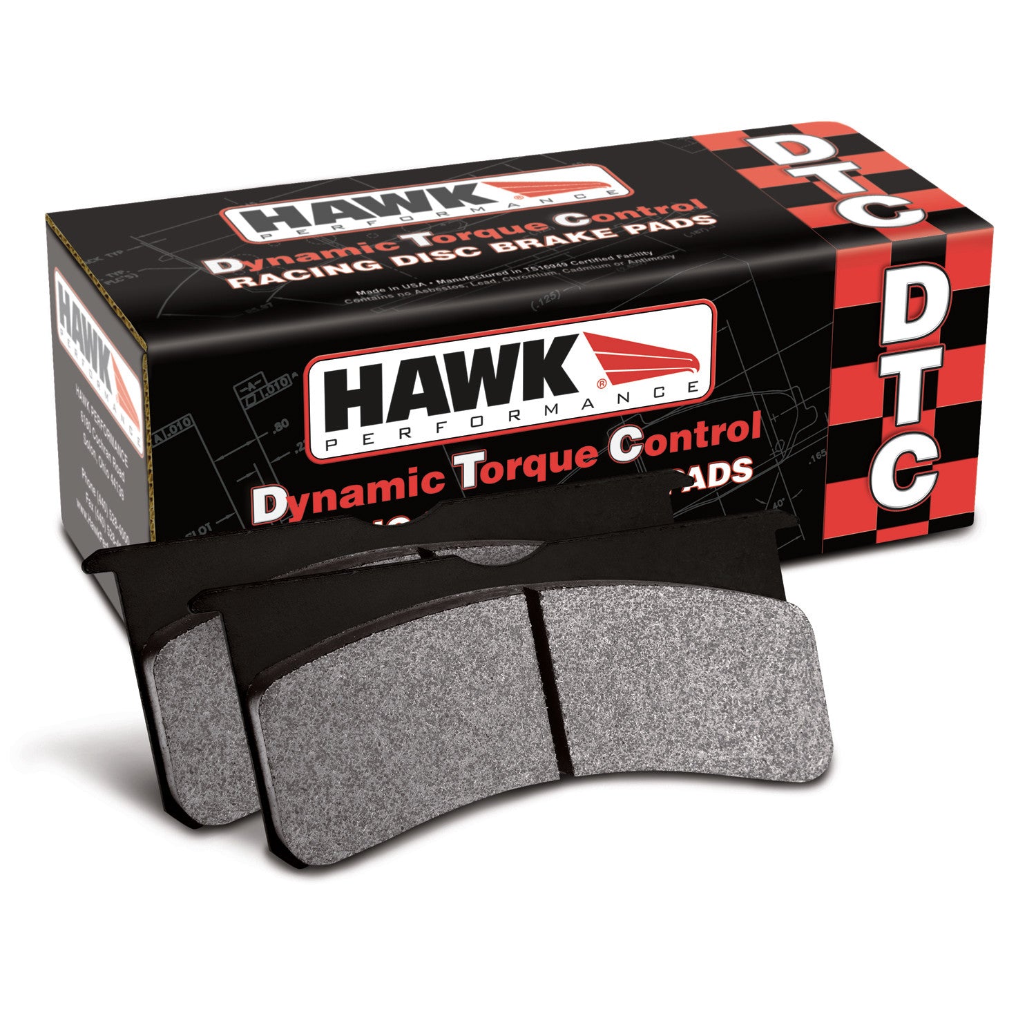 Hawk DTC-70 Brake Pads 2004-2014 STI