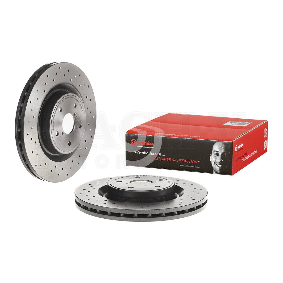 Brembo OEM-Style Brake Rotors 2018-2021 STI