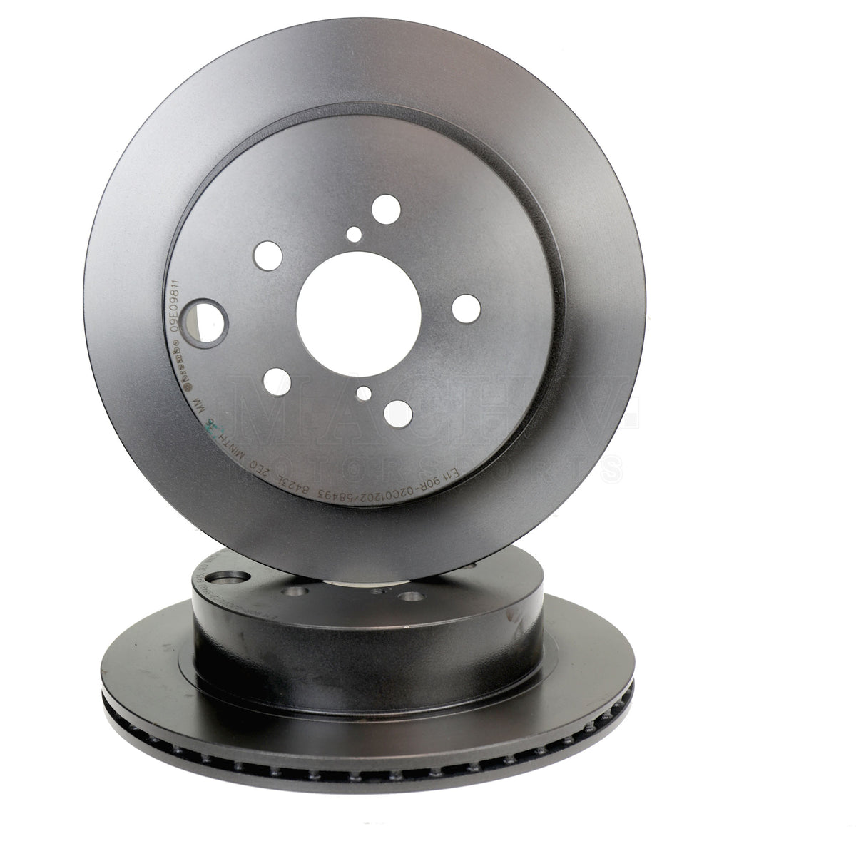 Brembo Prime UV Coated Brake Rotors 2014-2018 Subaru Forester Non-Turbo