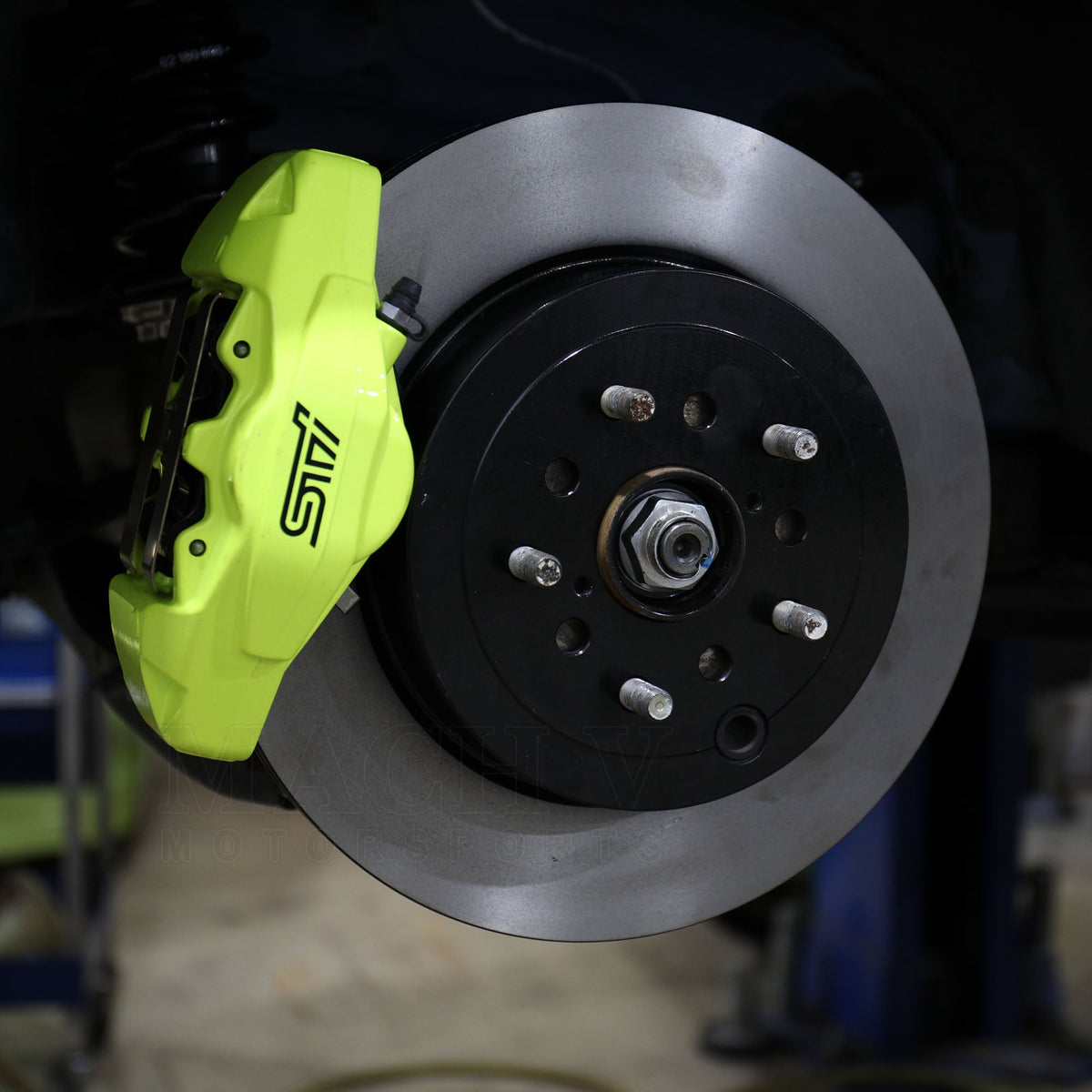 Mach V/Subaru STI 6-Piston/2-Piston Brembo Brake Kit 2022+ WRX