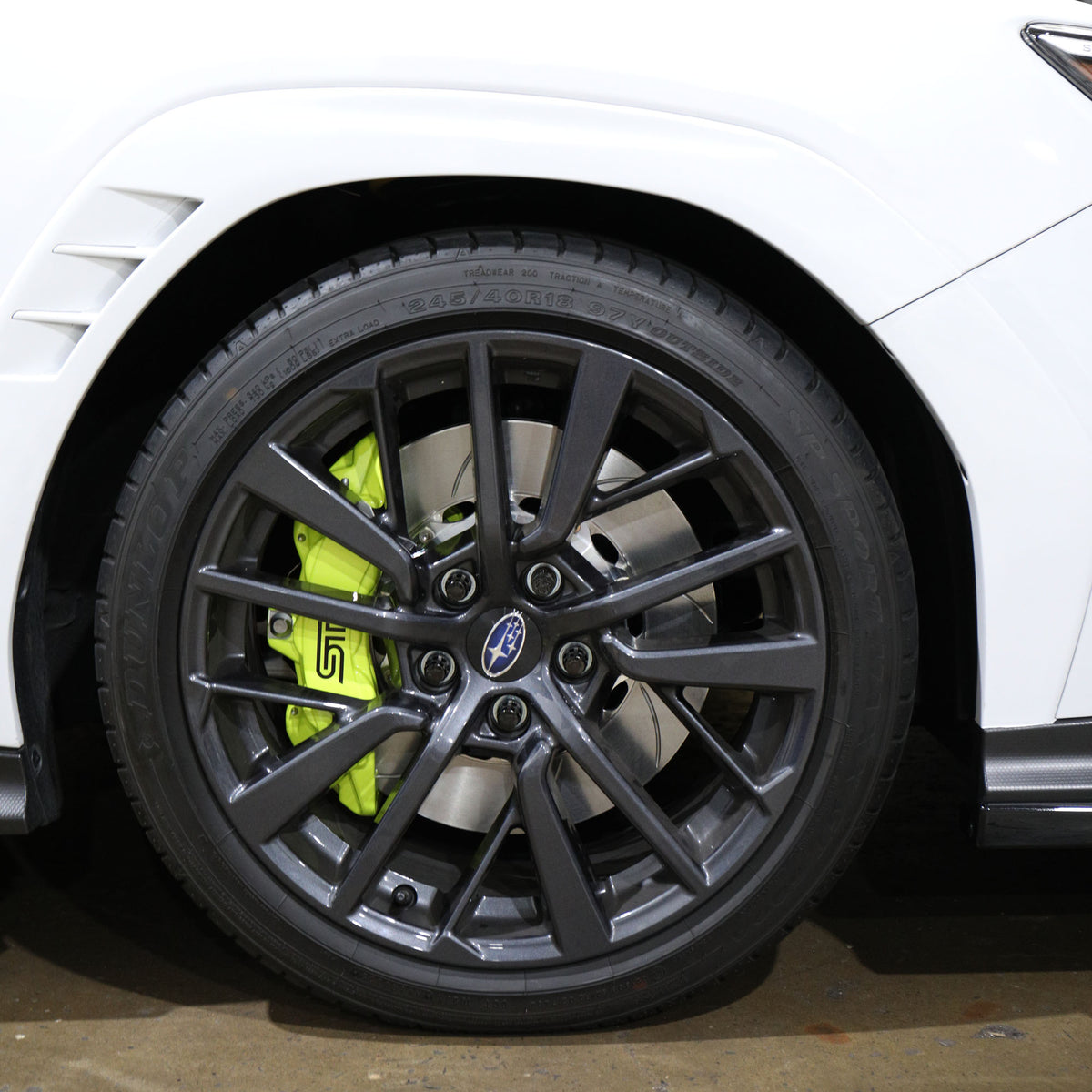 Mach V/Subaru STI 6-Piston/2-Piston Brembo Brake Kit 2022+ WRX