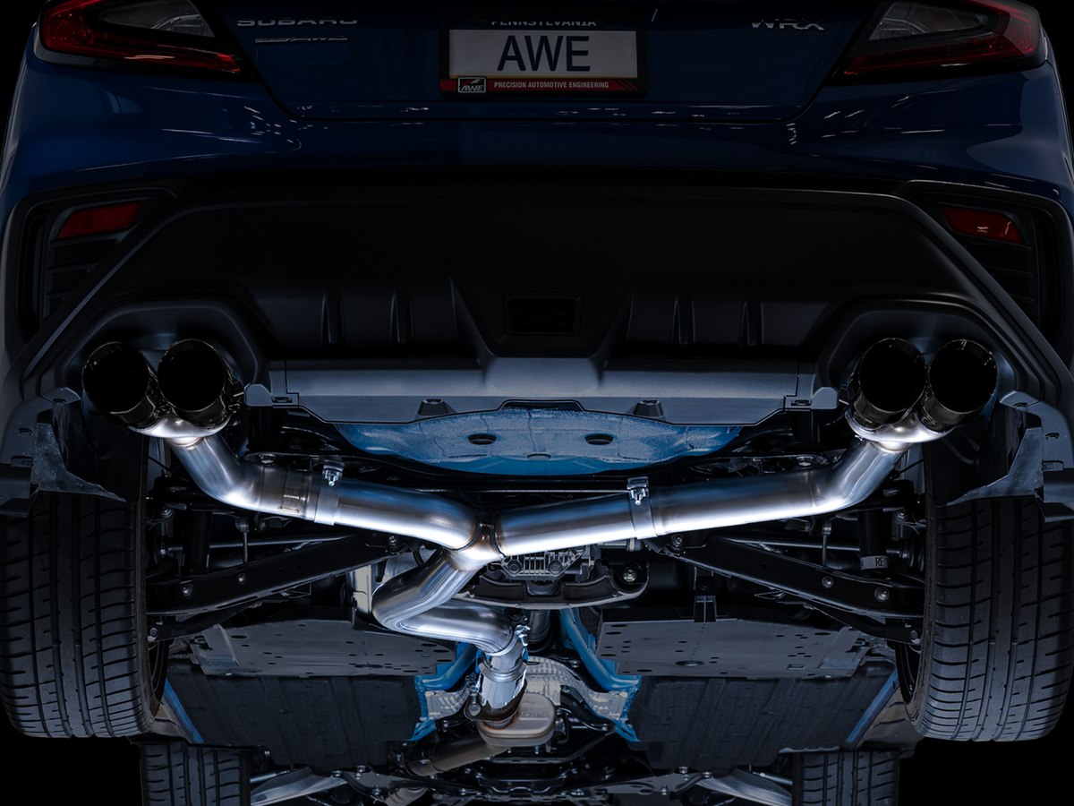 AWE Tuning Track Edition Cat-Back Exhaust 2022+ WRX