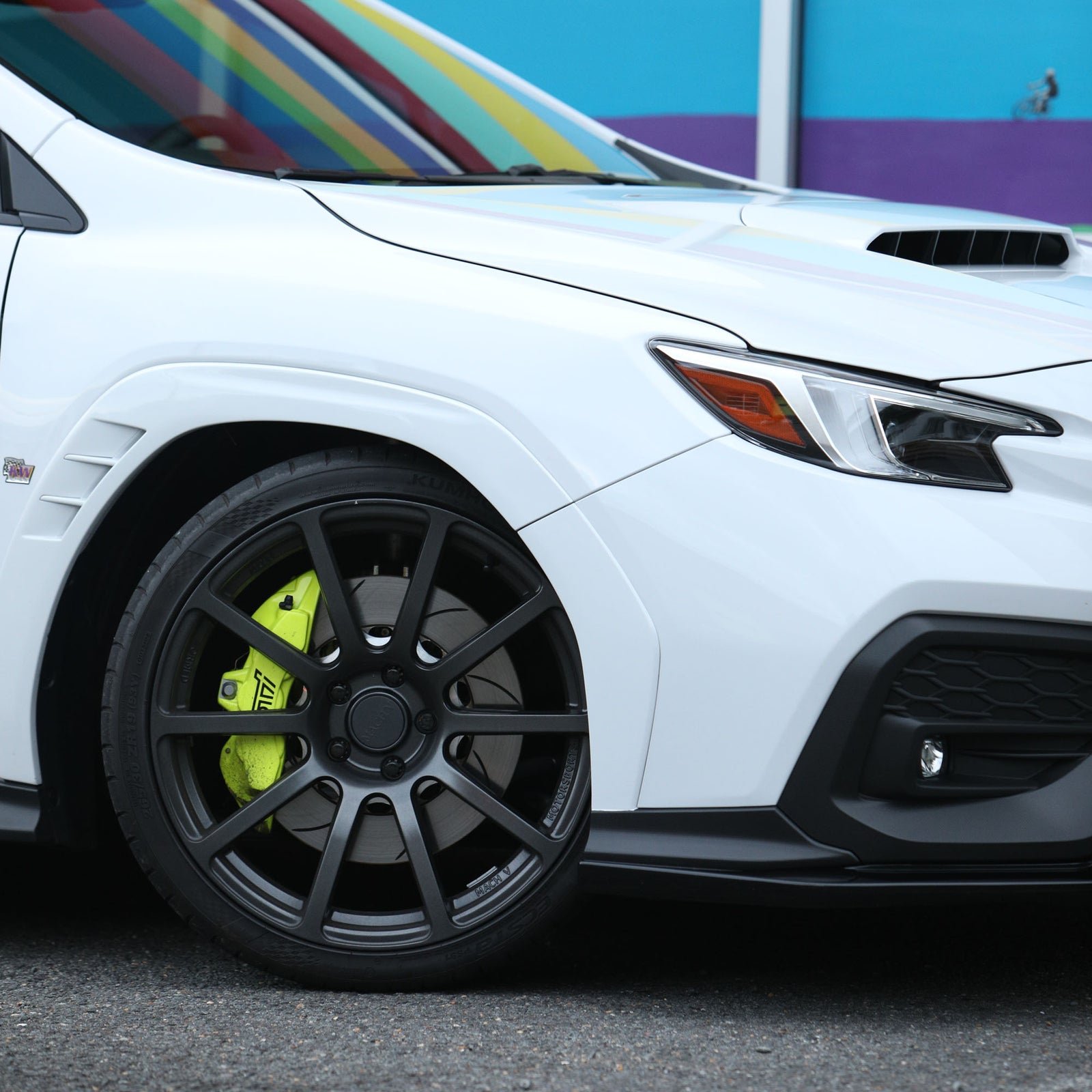 Mach V/Subaru STI 6-Piston/2-Piston Brembo Brake Kit 2022+ WRX