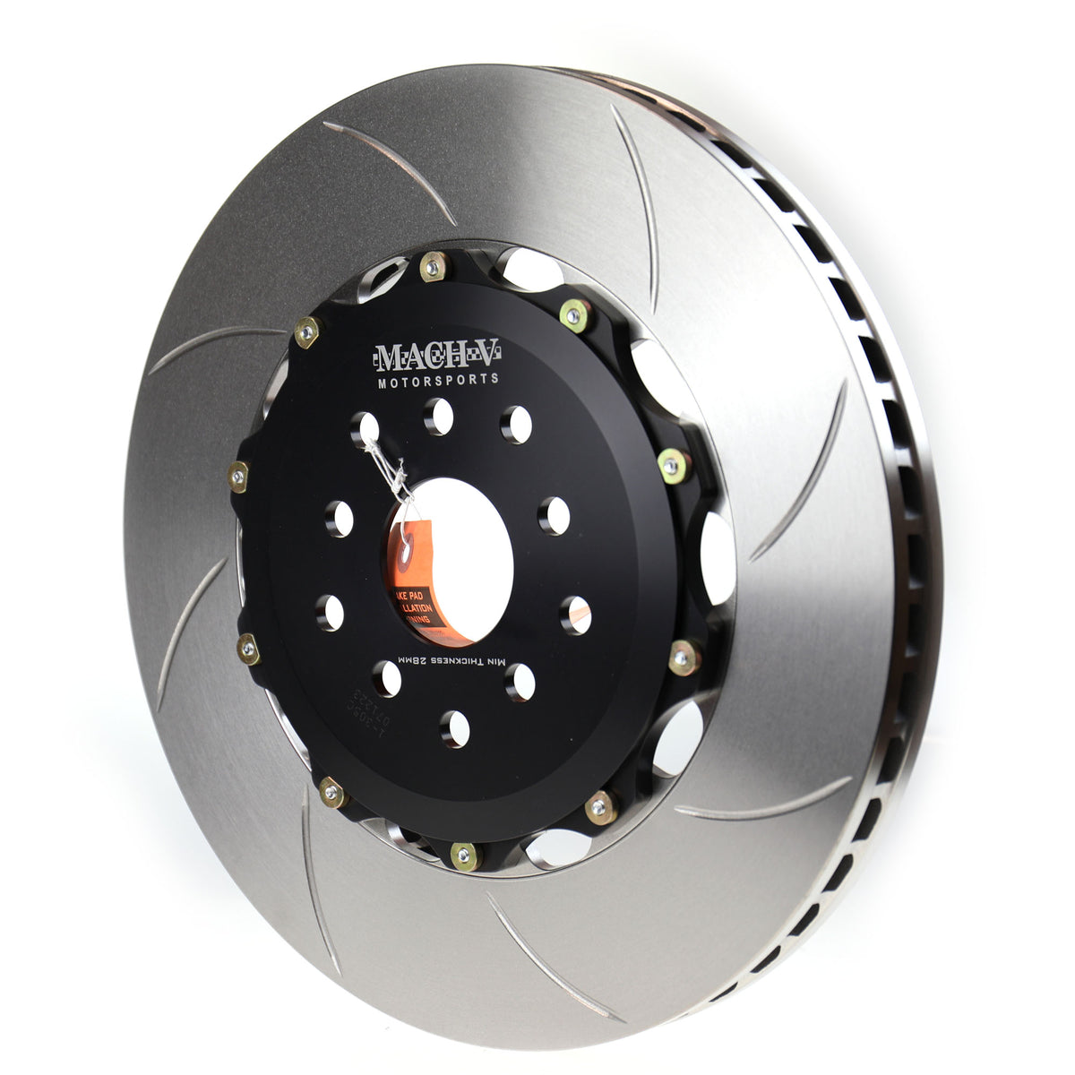 Mach V Two-Piece Brembo Adapter Rotors 2022+ WRX - FastWRX.com