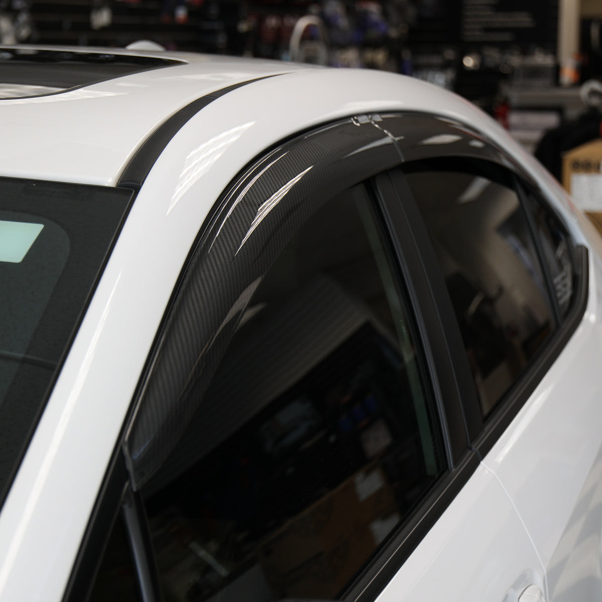 Carbon Fiber Rain Visors 2022+ WRX