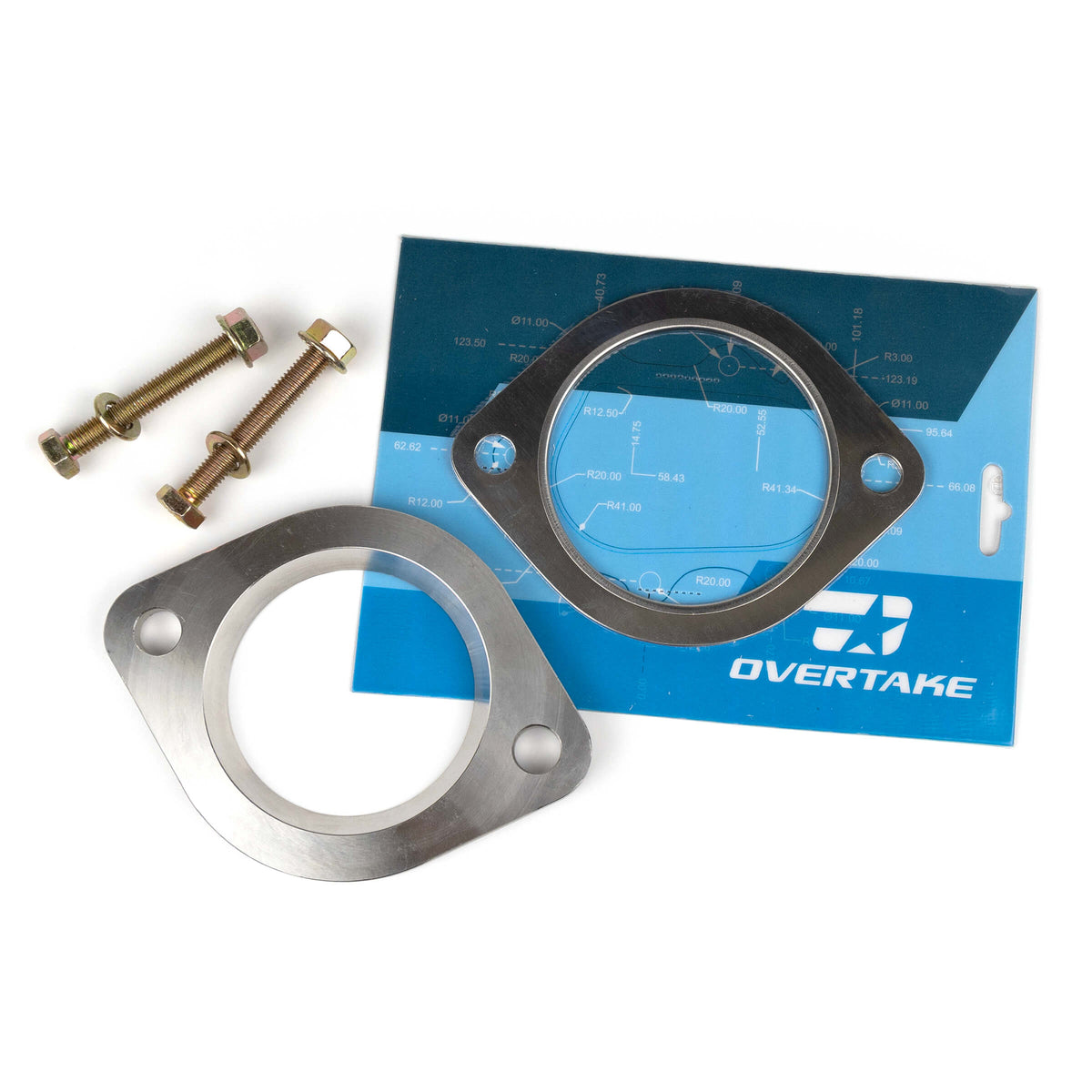 Overtake Stock Downpipe to 3-inch Catback Adapter
