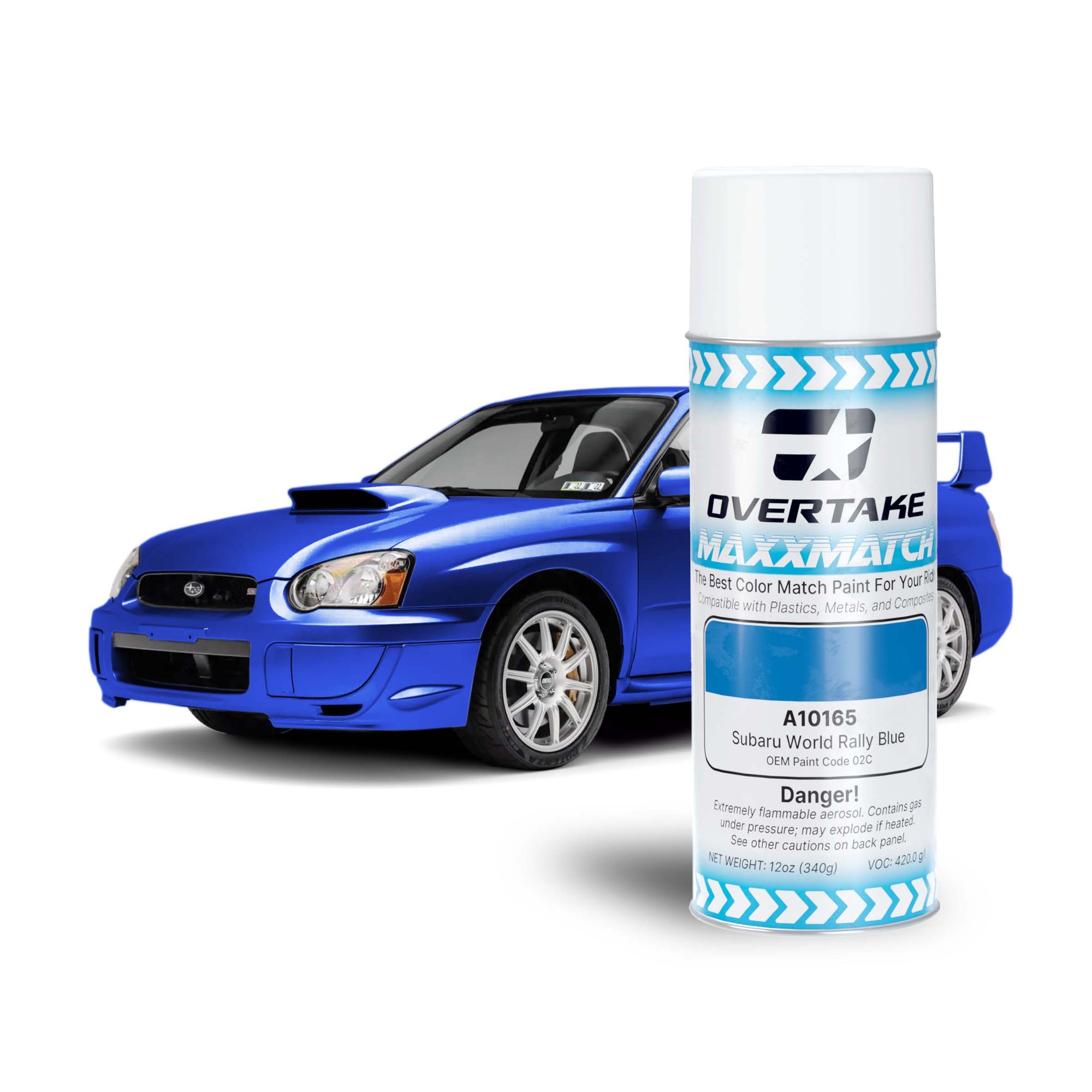 Overtake MaxxMatch World Rally Blue (WRB) 02C Paint