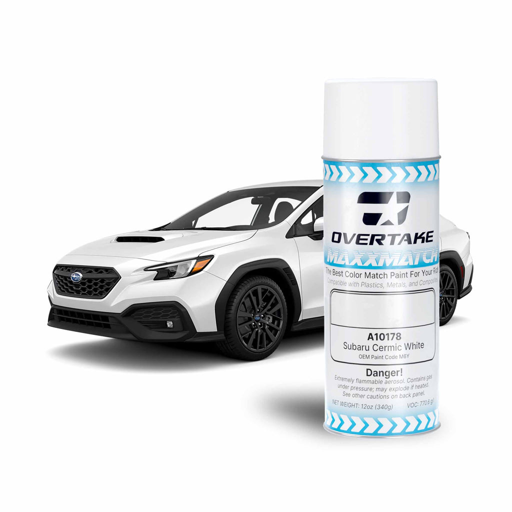 Overtake MaxxMatch Ceramic White M6Y Paint - FastWRX.com