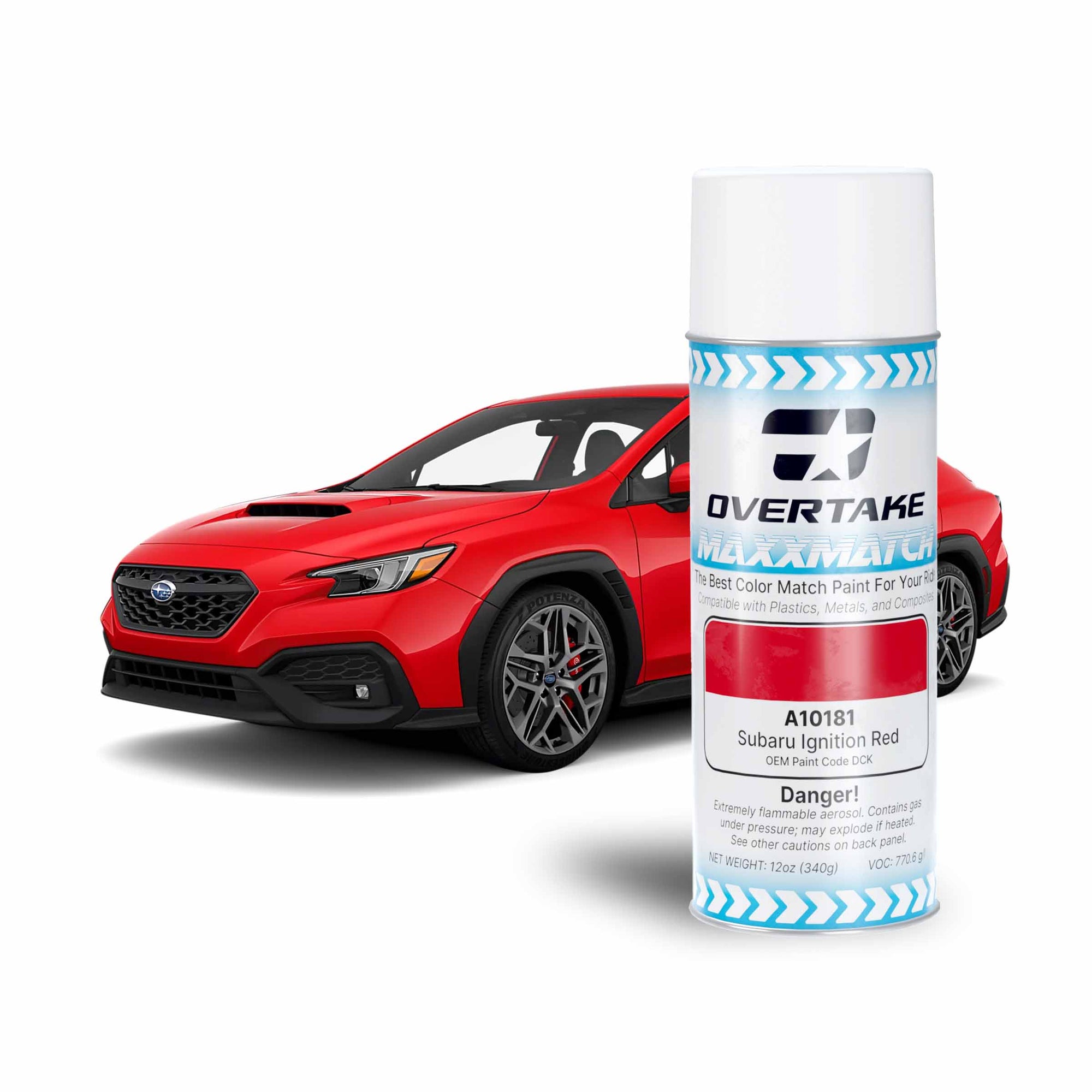 Overtake MaxxMatch Ignition Red (DCK) Paint