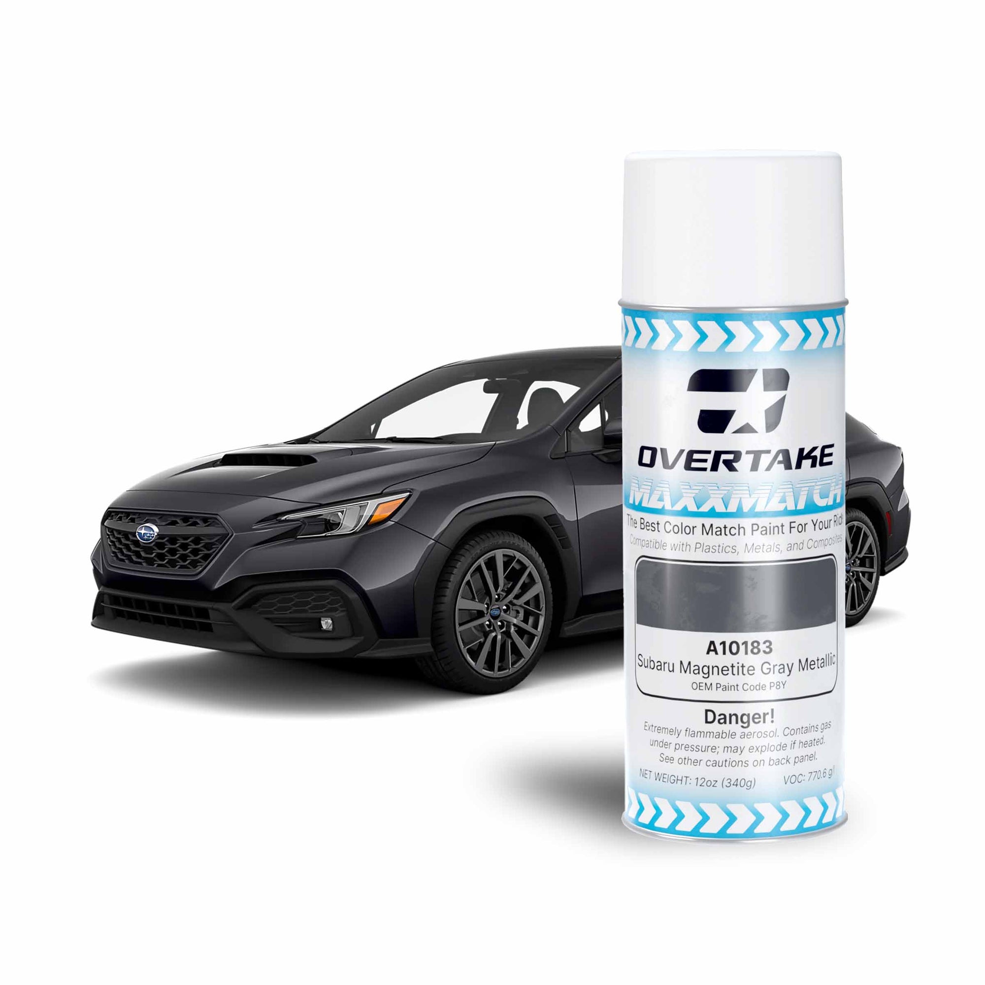 Overtake MaxxMatch Magnetite Gray Metallic (P8Y) Paint