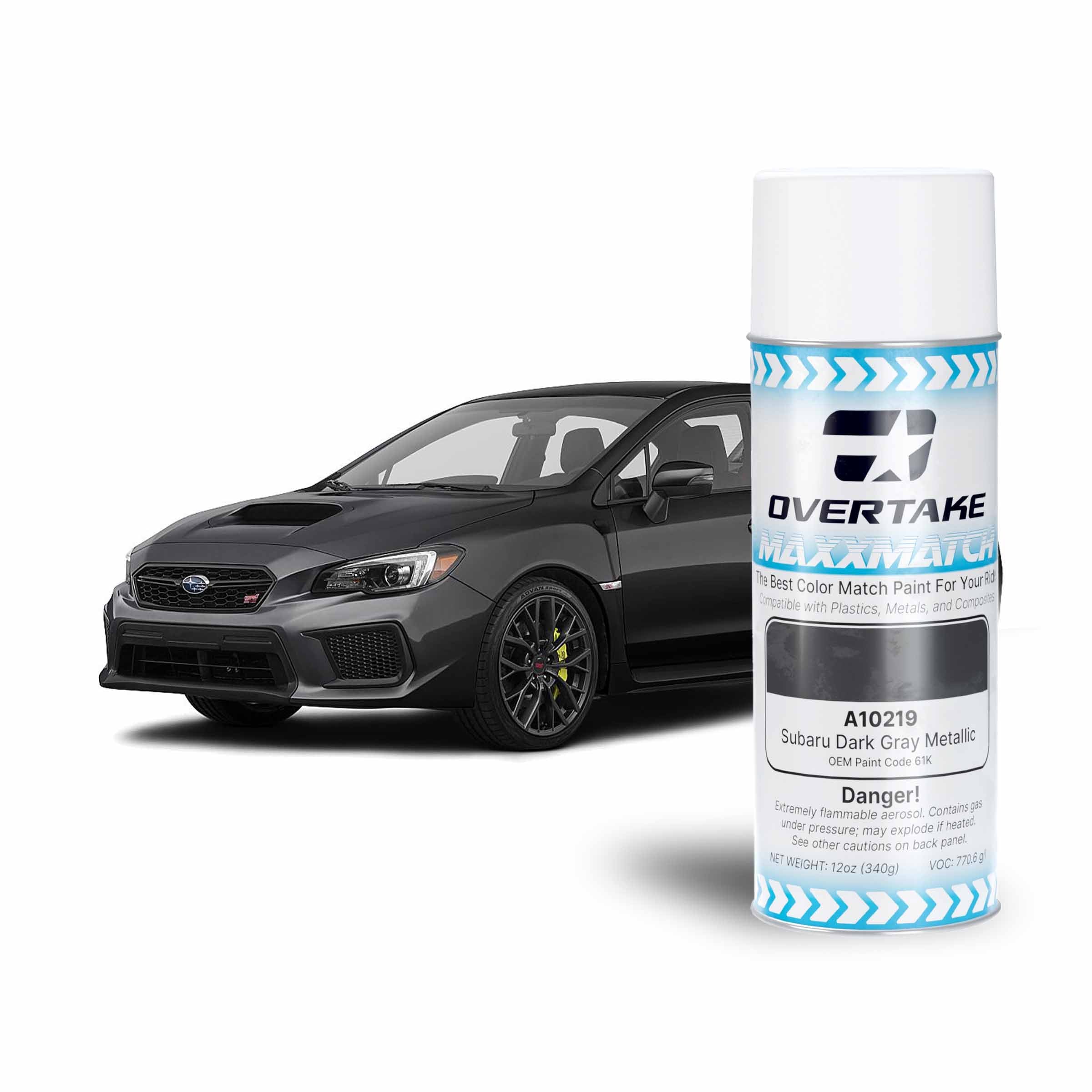 Overtake MaxxMatch Dark Gray Metallic (61K) Paint - FastWRX.com