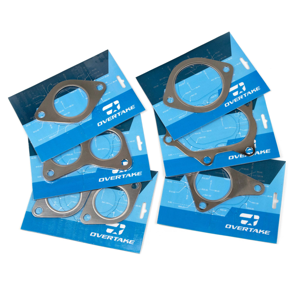 Overtake Exhaust Gasket Set 2002-2014 WRX/2004-2021 STI