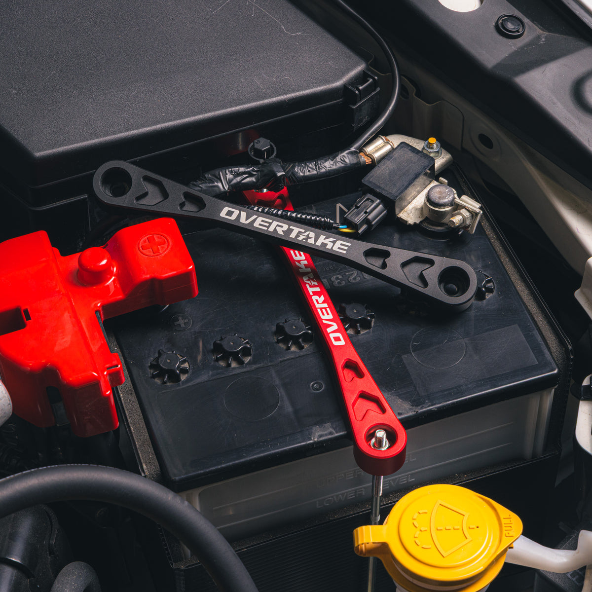 Overtake Battery Tie Down