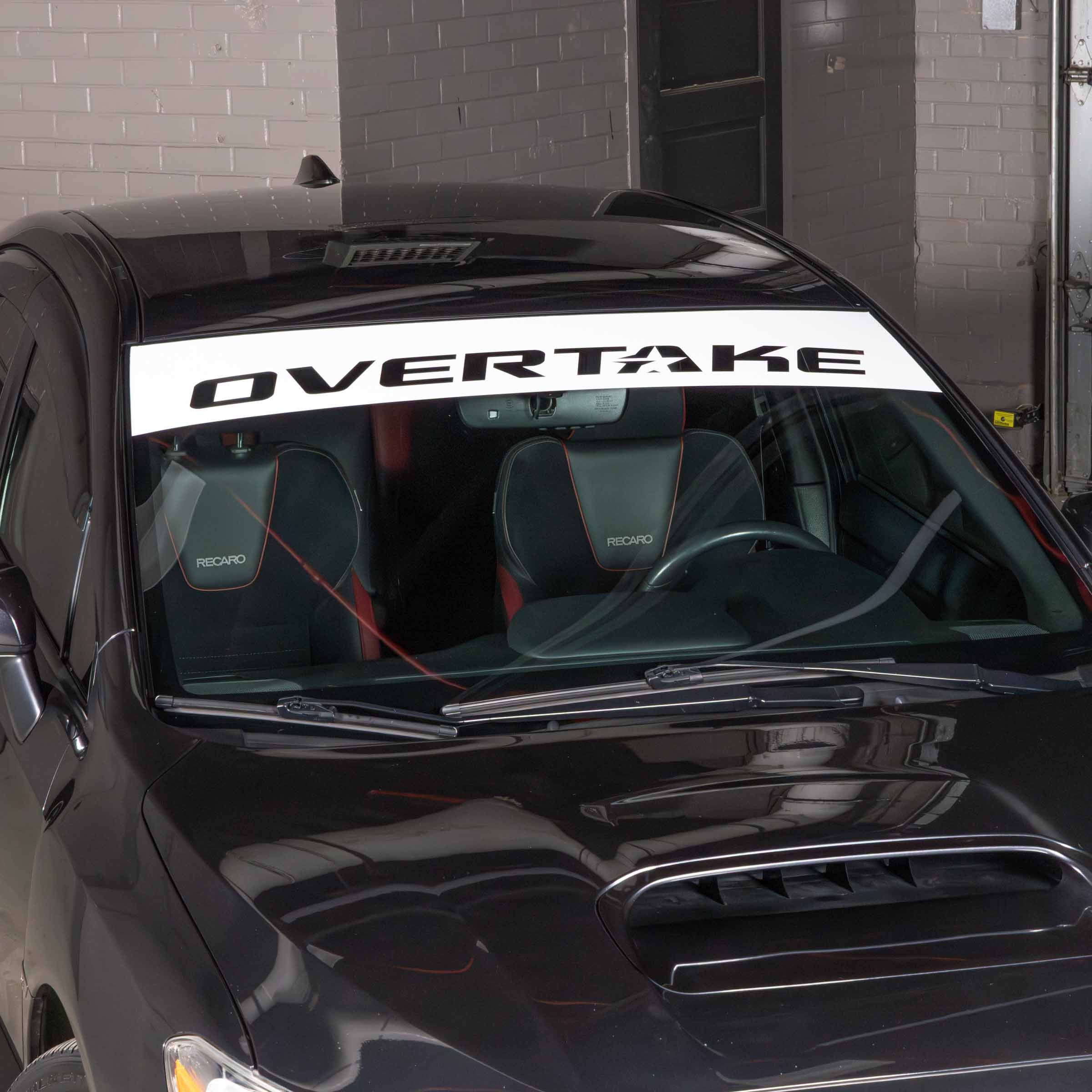 Window Bander Overtake Windshield Banner - FastWRX.com