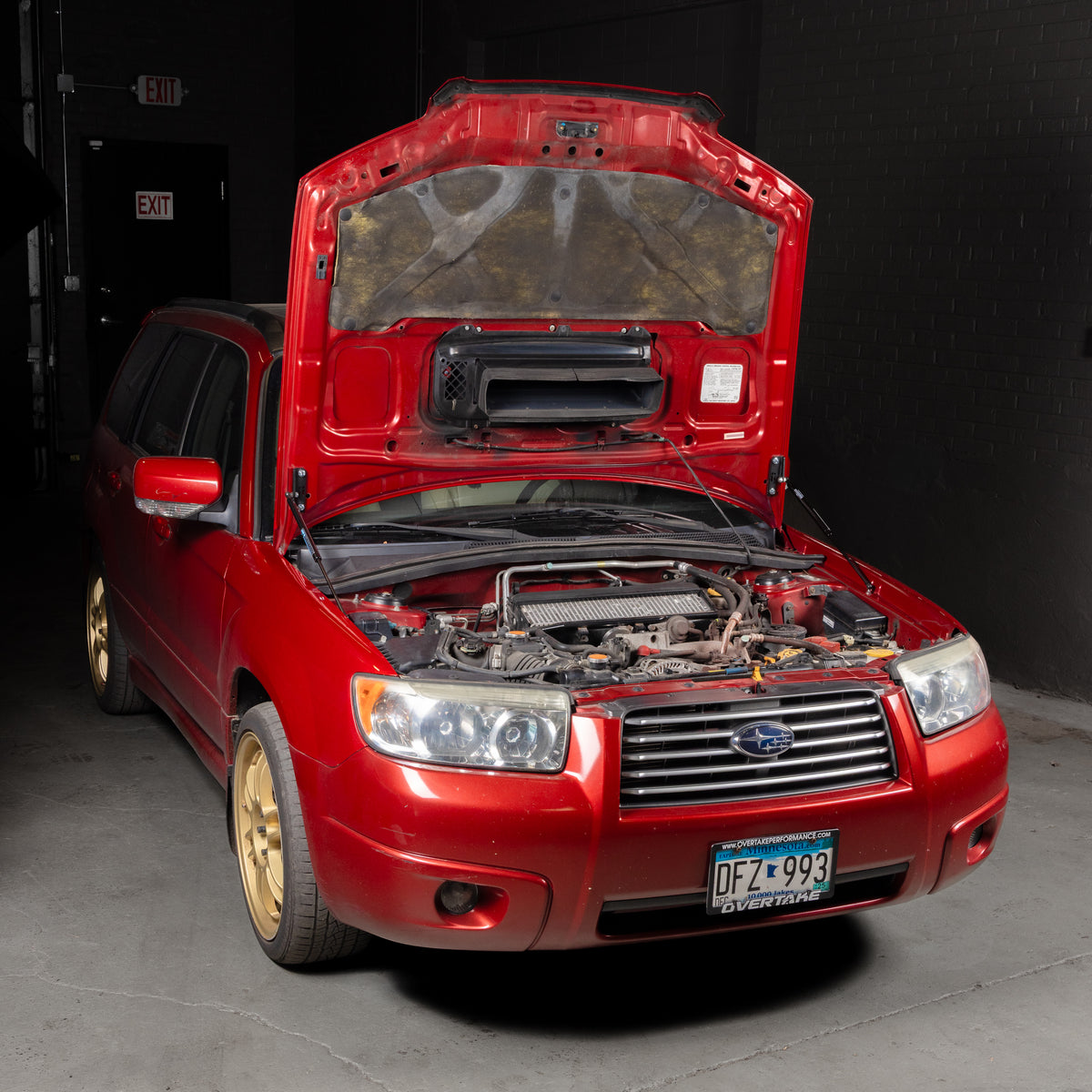 Overtake High-Lift Hood Struts 2004-2008 Forester