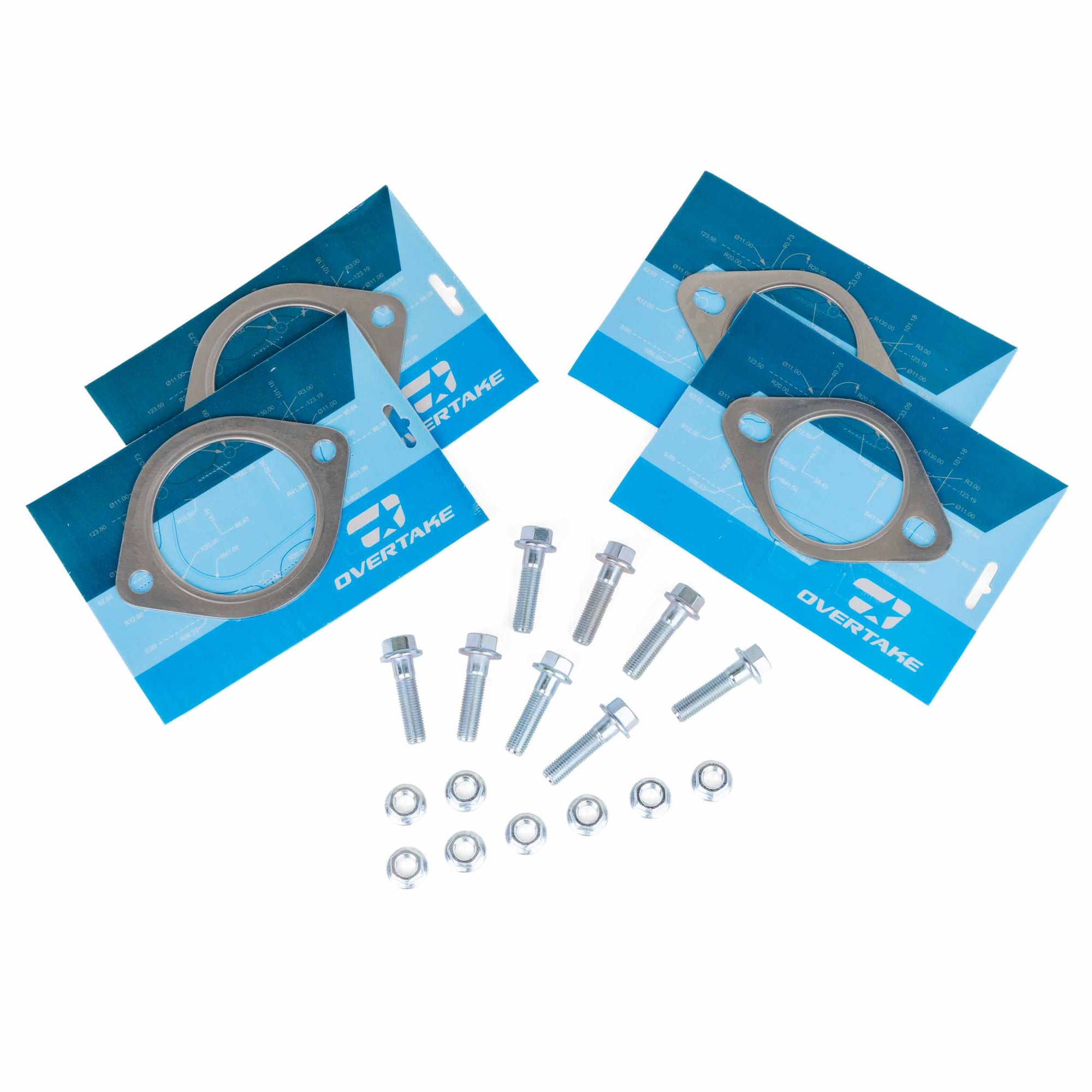 Overtake Cat-Back Exhaust Hardware Refresh Kit