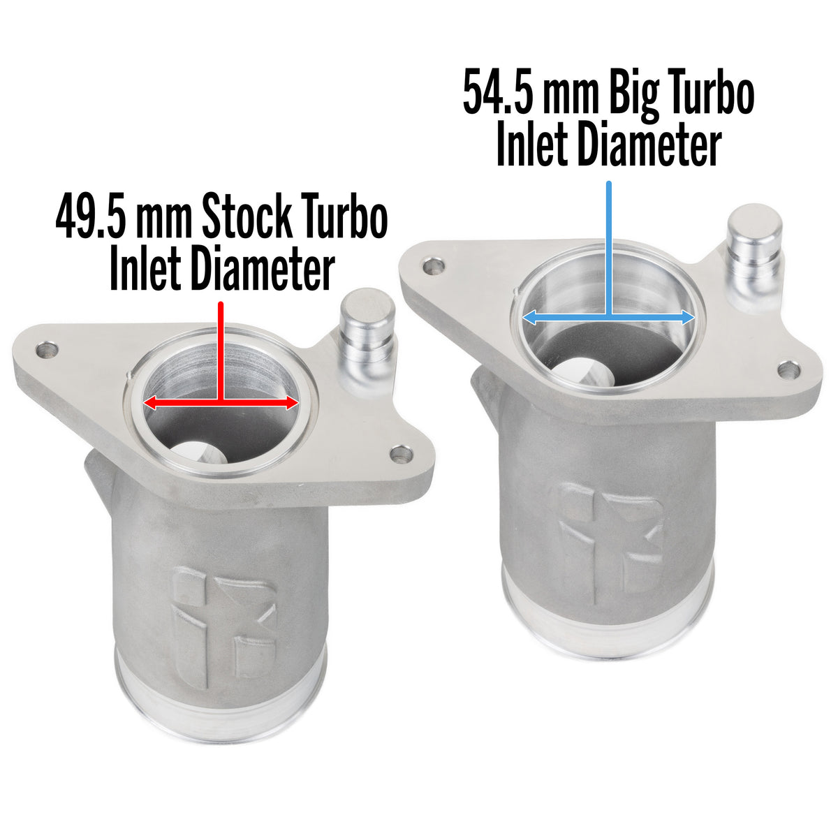 Overtake "Big Turbo" Aluminum Turbo Inlet 2022+ WRX