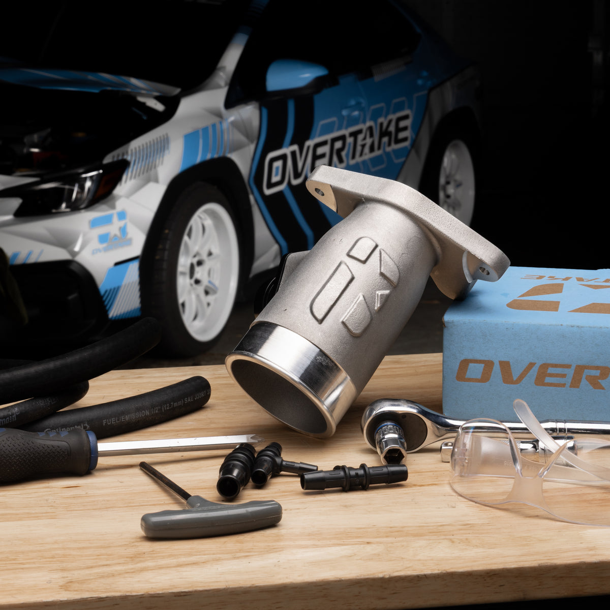 Overtake "Big Turbo" Aluminum Turbo Inlet 2022+ WRX