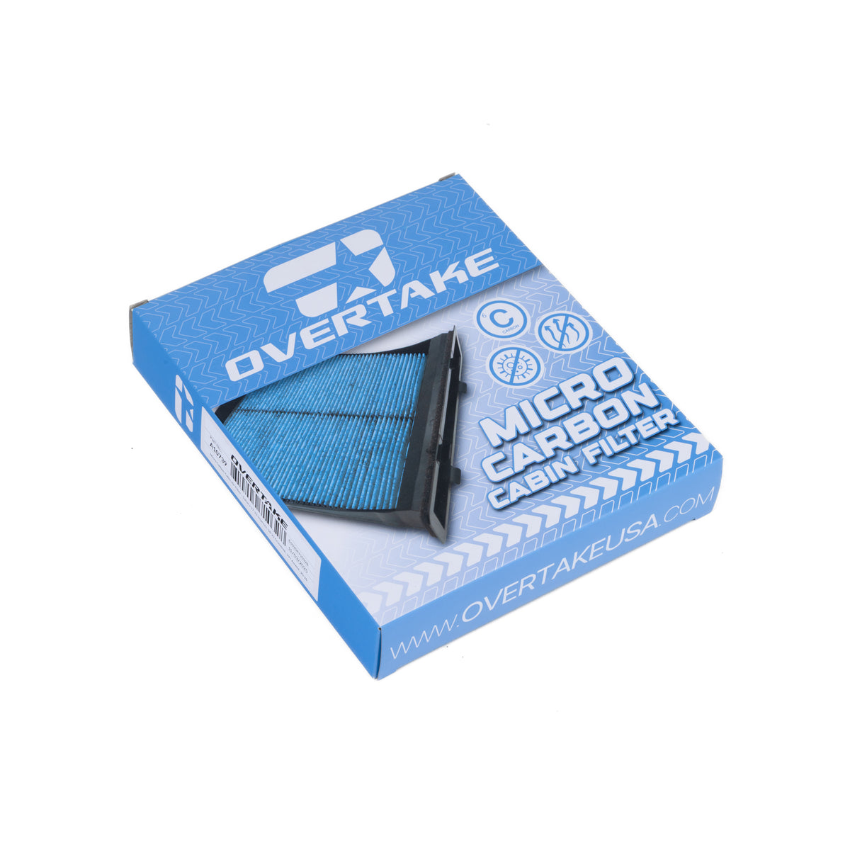 Overtake MicroCarbon Cabin Air Filter 2017-2023 Impreza/2019+ Ascent/2020+ Legacy/Outback