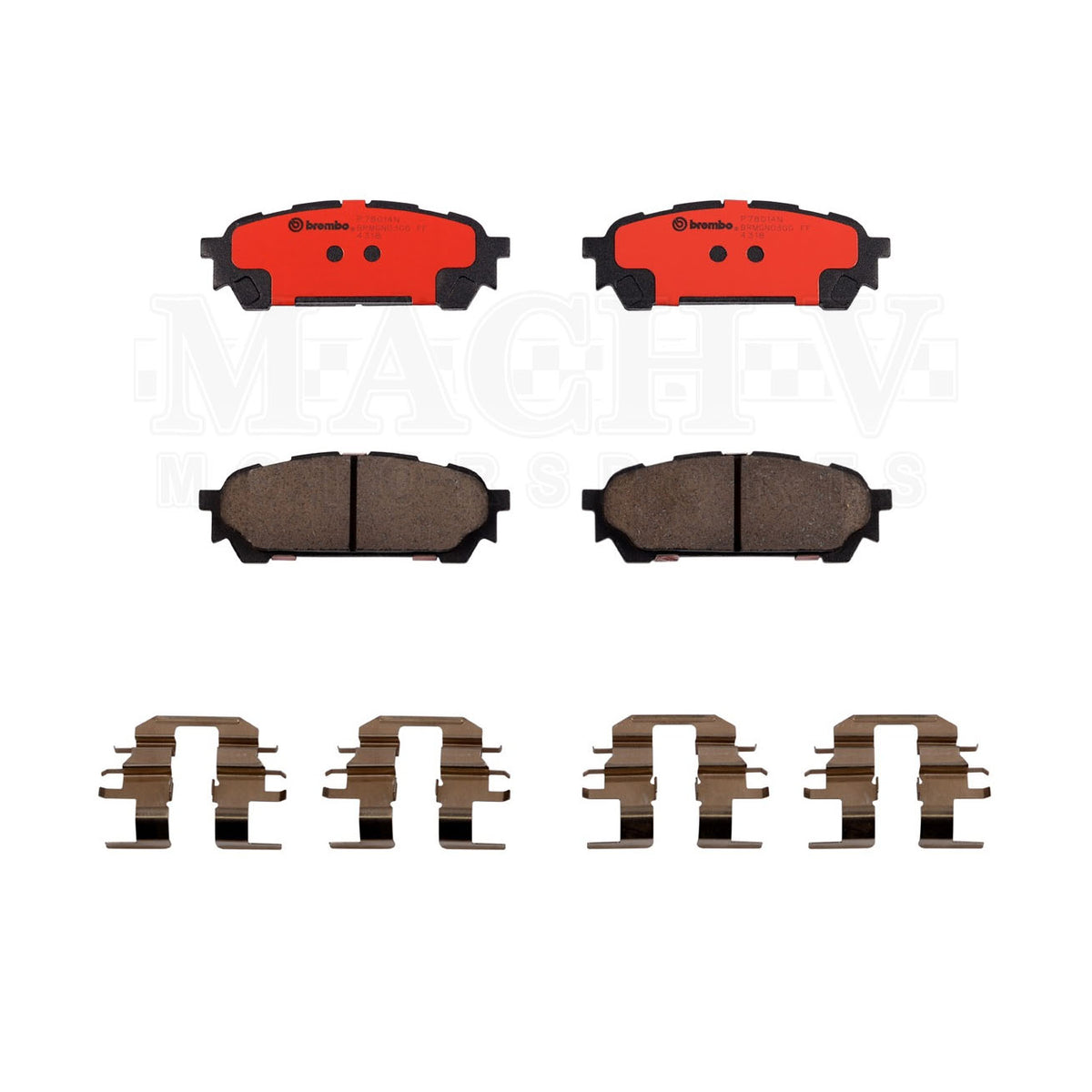 Brembo Ceramic Brake Pads 2002-2005 WRX