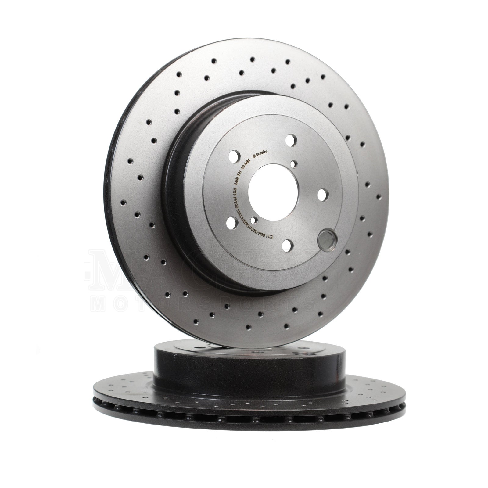 Basic Brake Pad/Rotor Kit Front/Rear 2018-2021 WRX STI