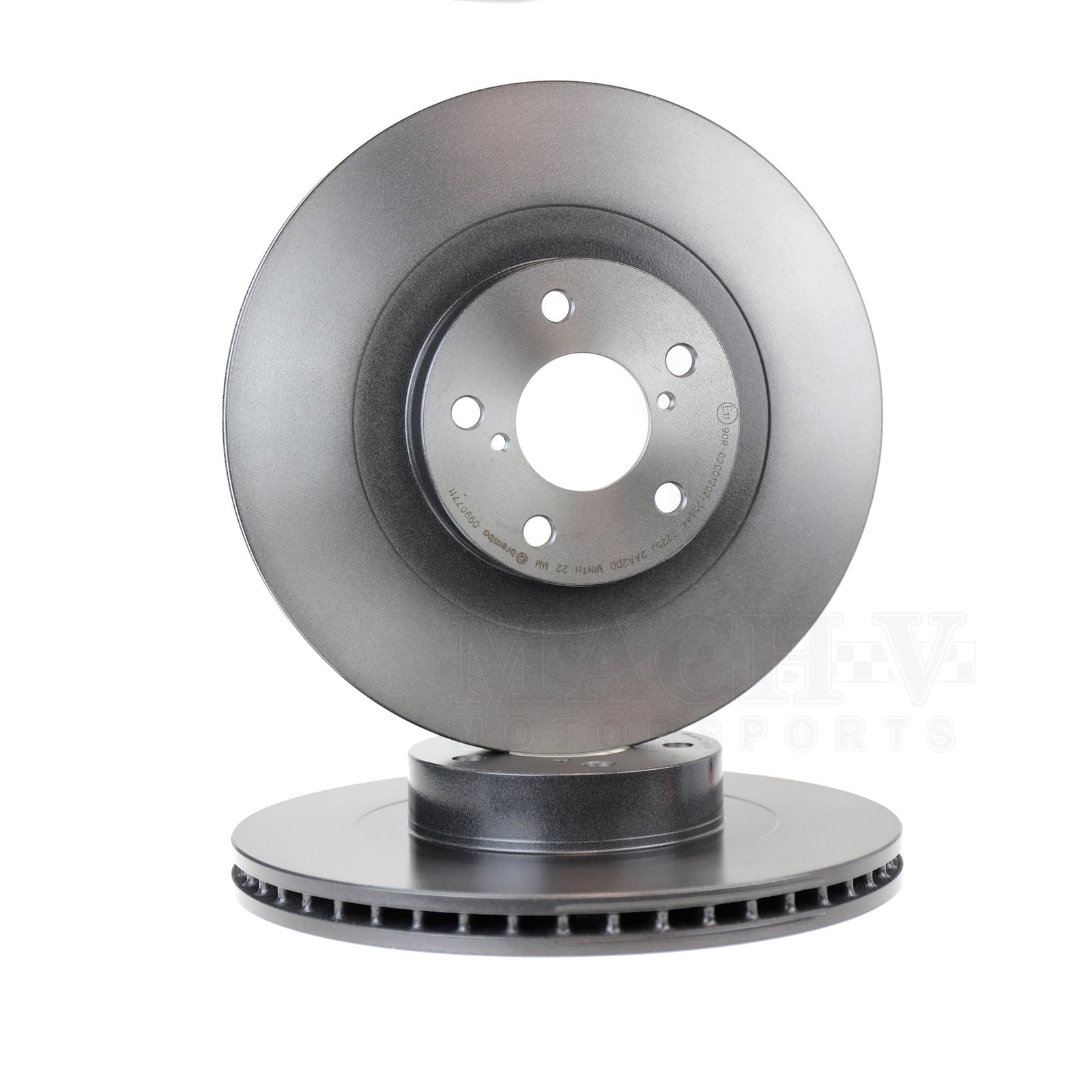 Brembo Prime UV Coated Brake Rotors 2002-2005 Subaru WRX