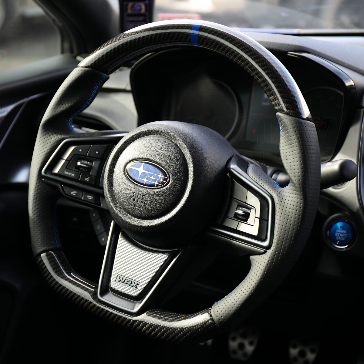 Carbon Fiber/Leather Steering Wheel 2022+ WRX