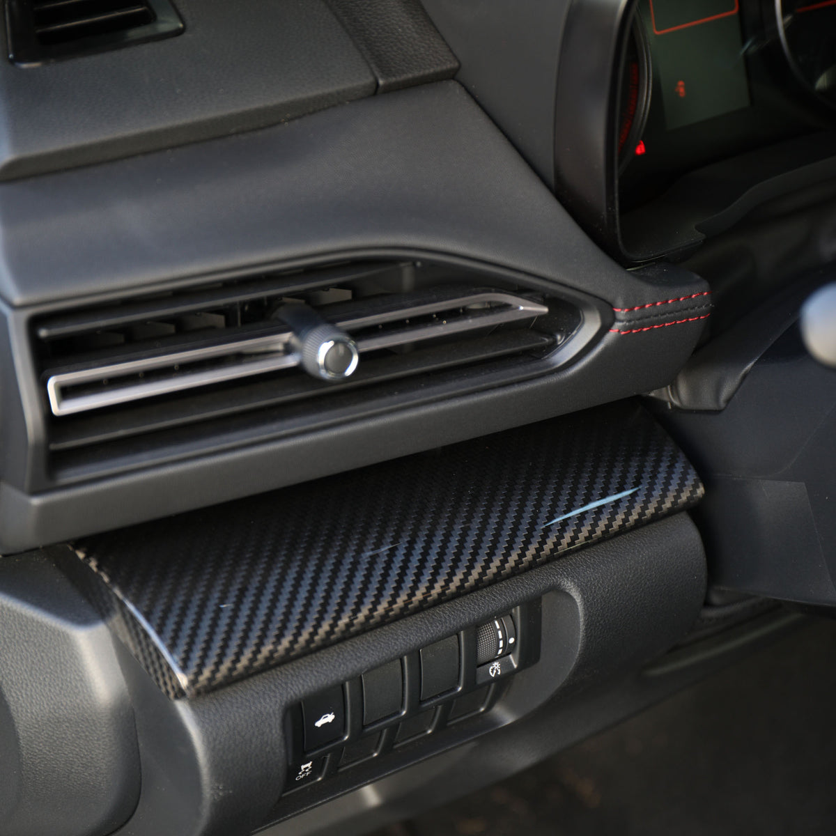 Dry Carbon Dash Trim 2022+ WRX