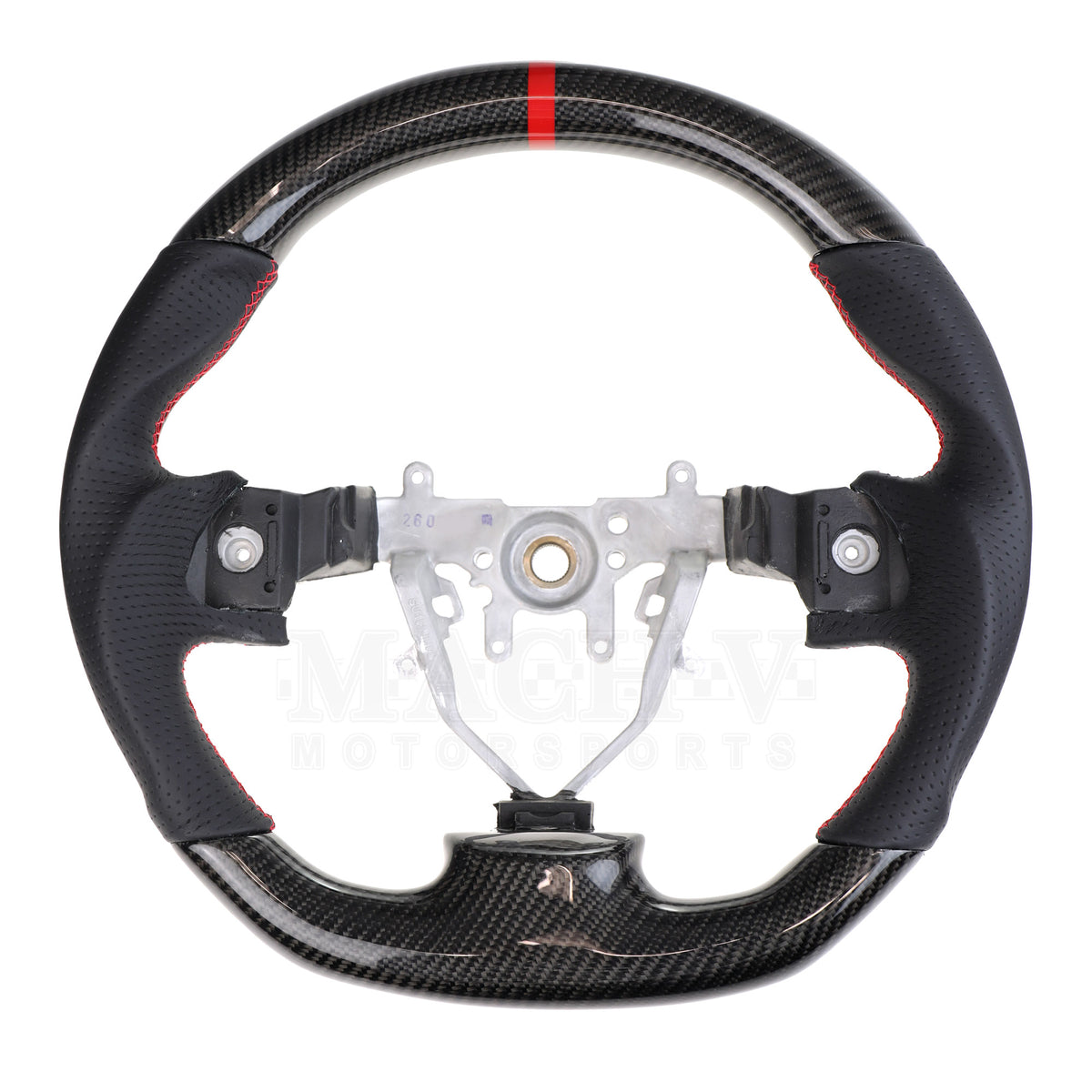 Carbon Fiber/Leather Steering Wheel 2008-2014 WRX/STI