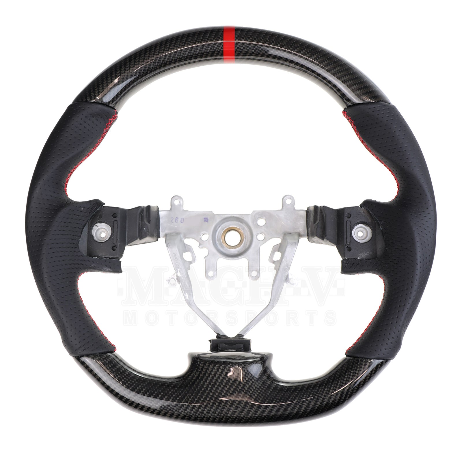 Carbon Fiber/Leather Steering Wheel 2008-2014 WRX/STI