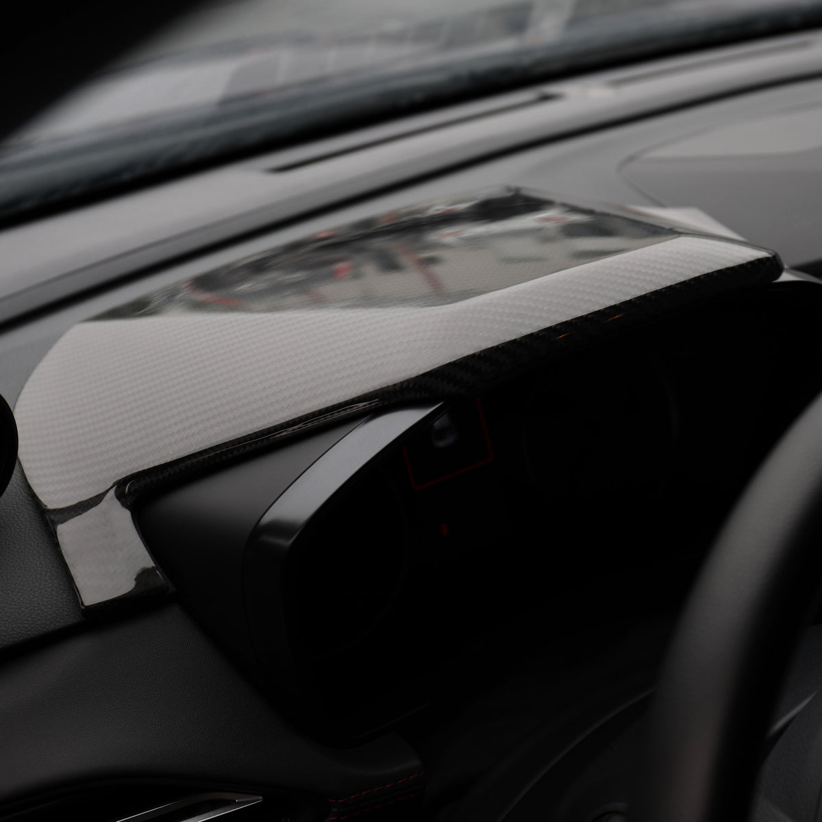 Dry Carbon Gauge Cluster Hood 2022+ WRX