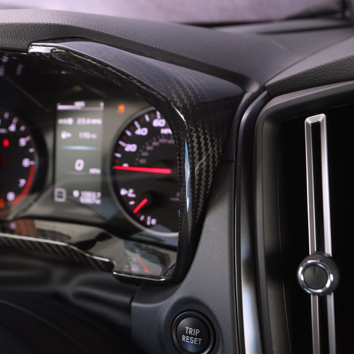 Dry Carbon Gauge Surround 2022+ WRX