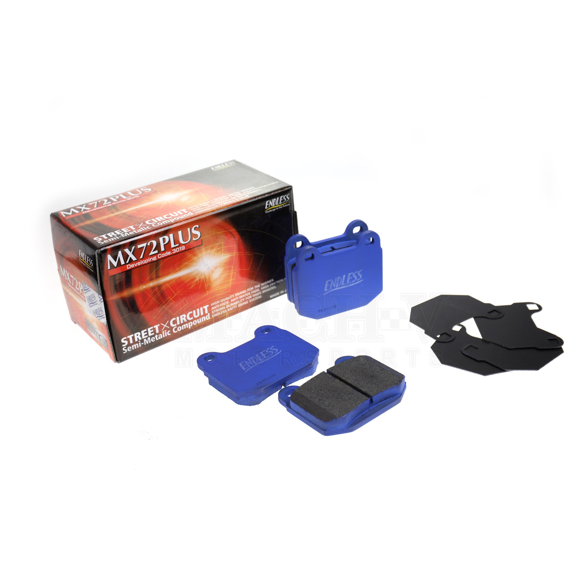 ENDLESS MX72 Plus Brake Pads 2013+ BRZ/FR-S/86 - FastWRX.com