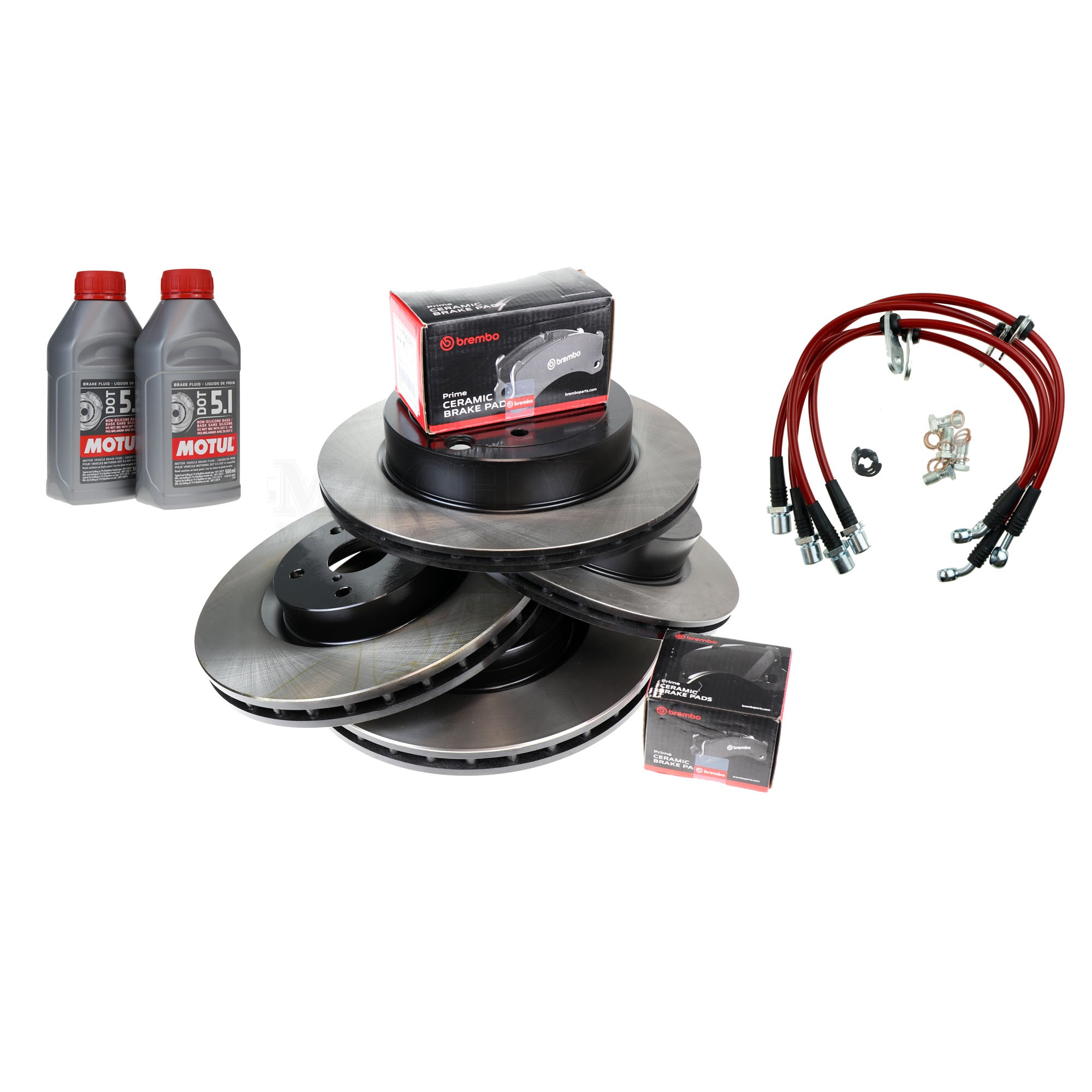 Front Brake Pad and Rotor Kit For 2002-2008 Jaguar X Type 2004 Front Brake Pad and Rotor Kit For 2002-2008 Jaguar X Type 2004