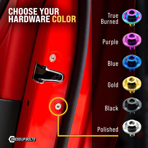 Dress up Bolts Titanium Hardware Plastic Clip Delete 2013-2020 BRZ/GT86/FR-S