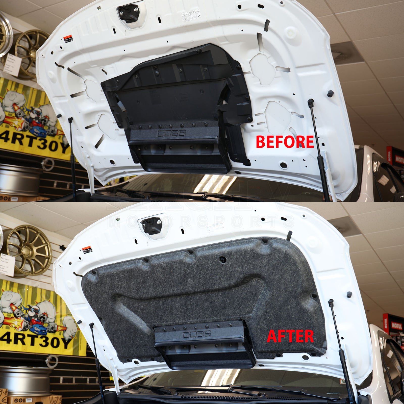 Subaru OEM Hood Insulation Kit 2022+ WRX