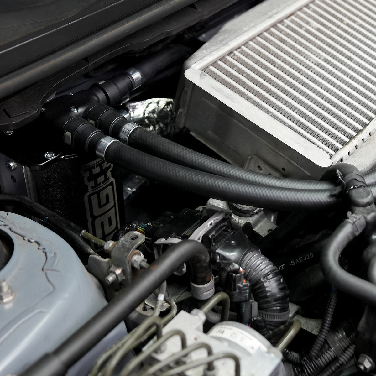 IAG Street Series Air/Oil Separator V3 (AOS) 2008-2014 Subaru WRX/2008-2021 STI