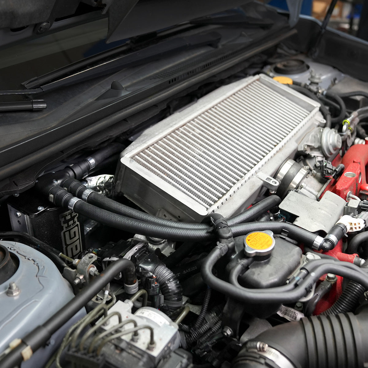 IAG Street Series Air/Oil Separator V3 (AOS) 2008-2014 Subaru WRX/2008-2021 STI