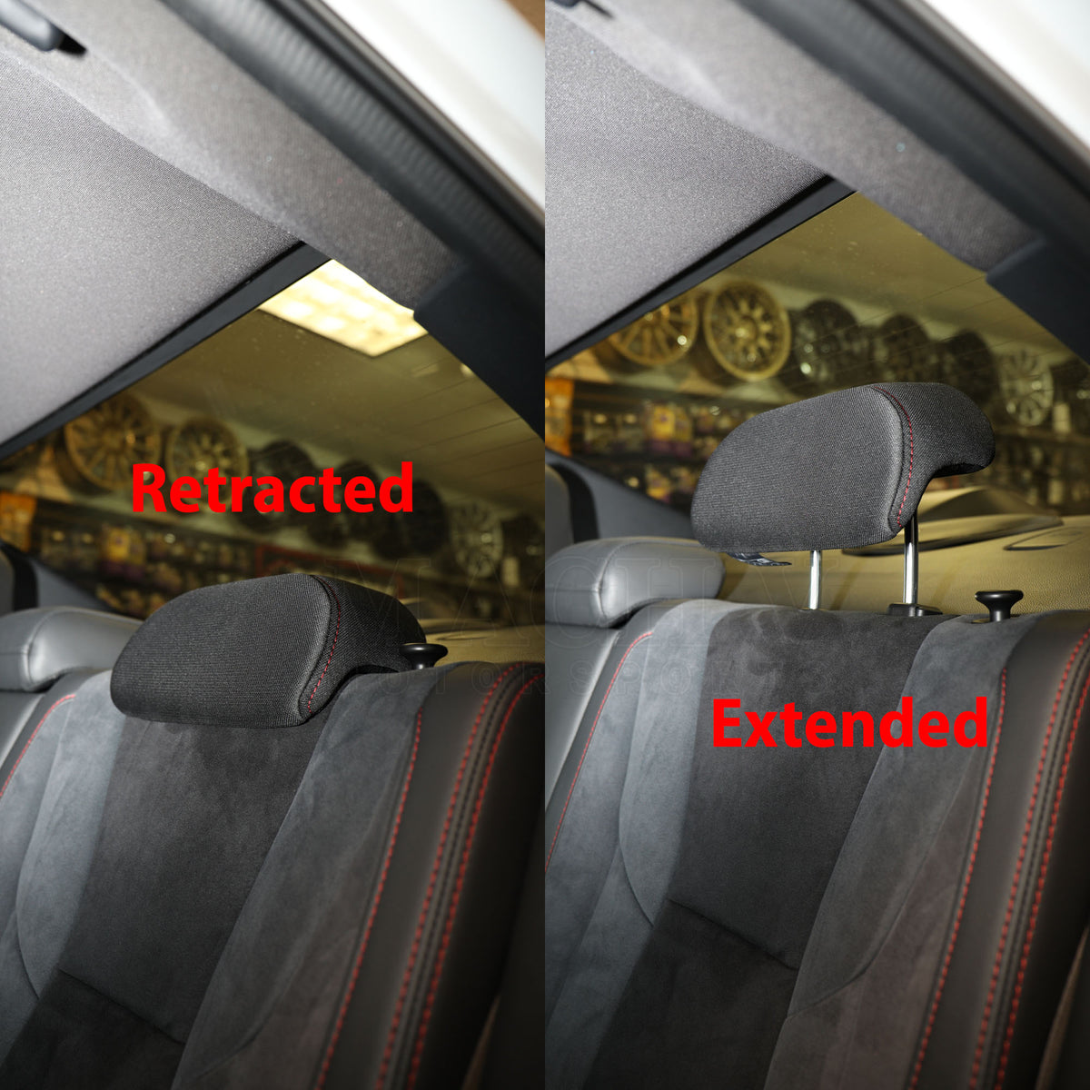 Rear Head Rests JDM Rear Seat Headrests 2022+ WRX - FastWRX.com
