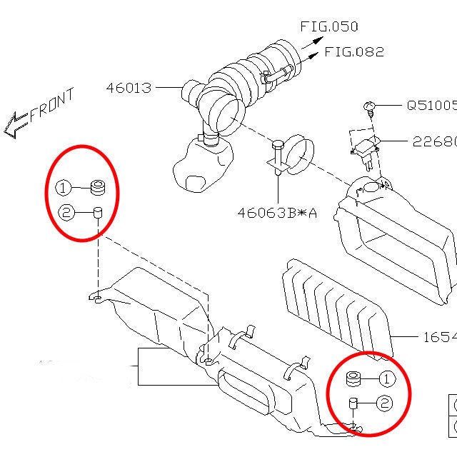 Subaru OEM Intake Air Box Isolator 2013+ BRZ