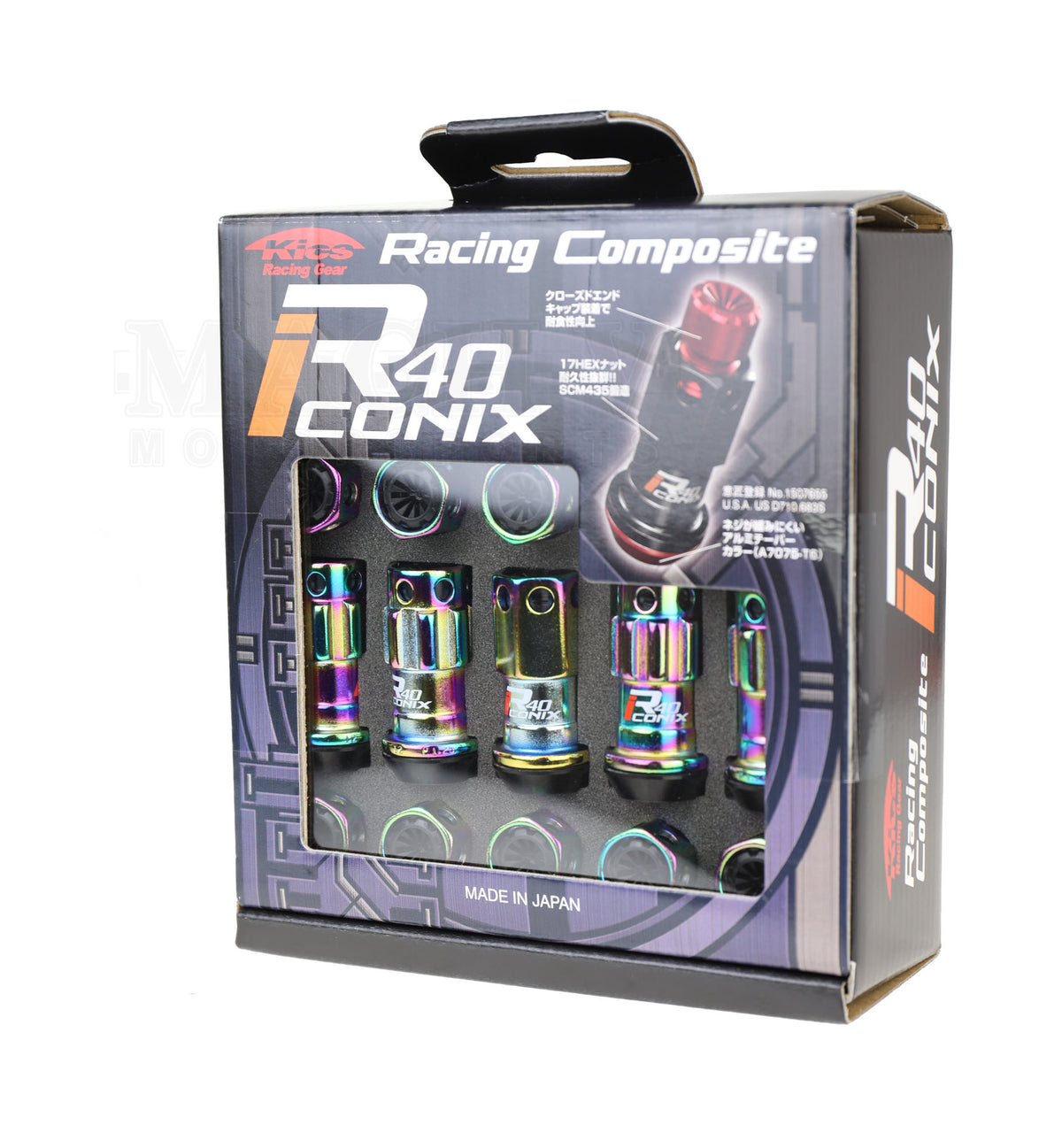 Kics Racing Composite R40 iConix Lug Nut Set