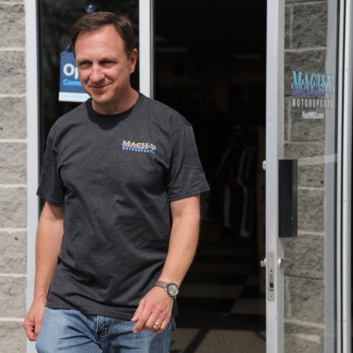 Mach V Retrowave Tee