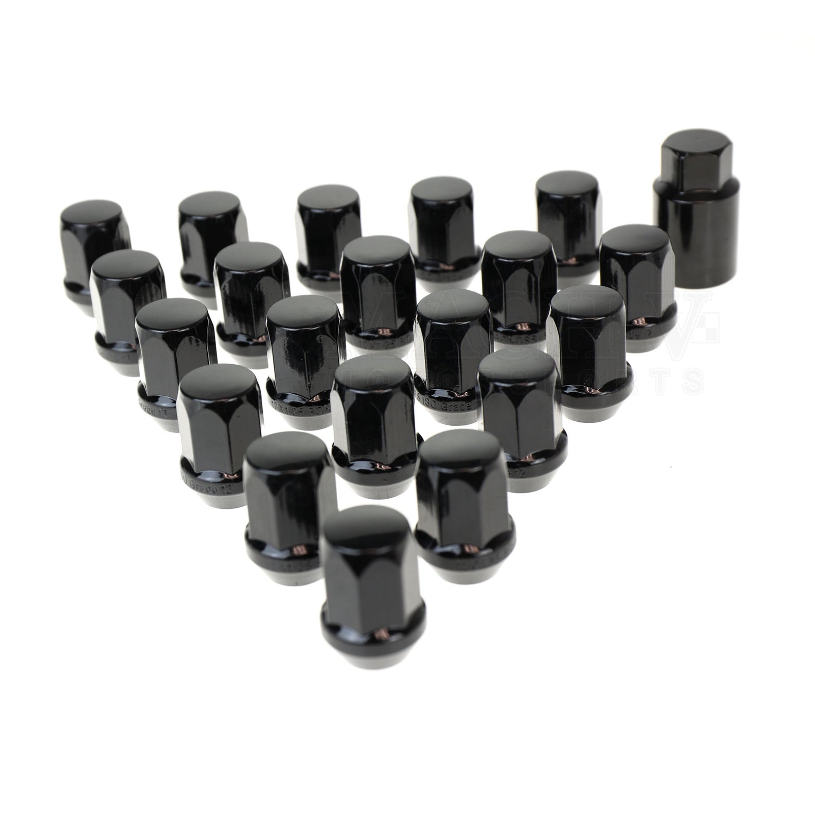 Mach V Heptagon Lug Nuts