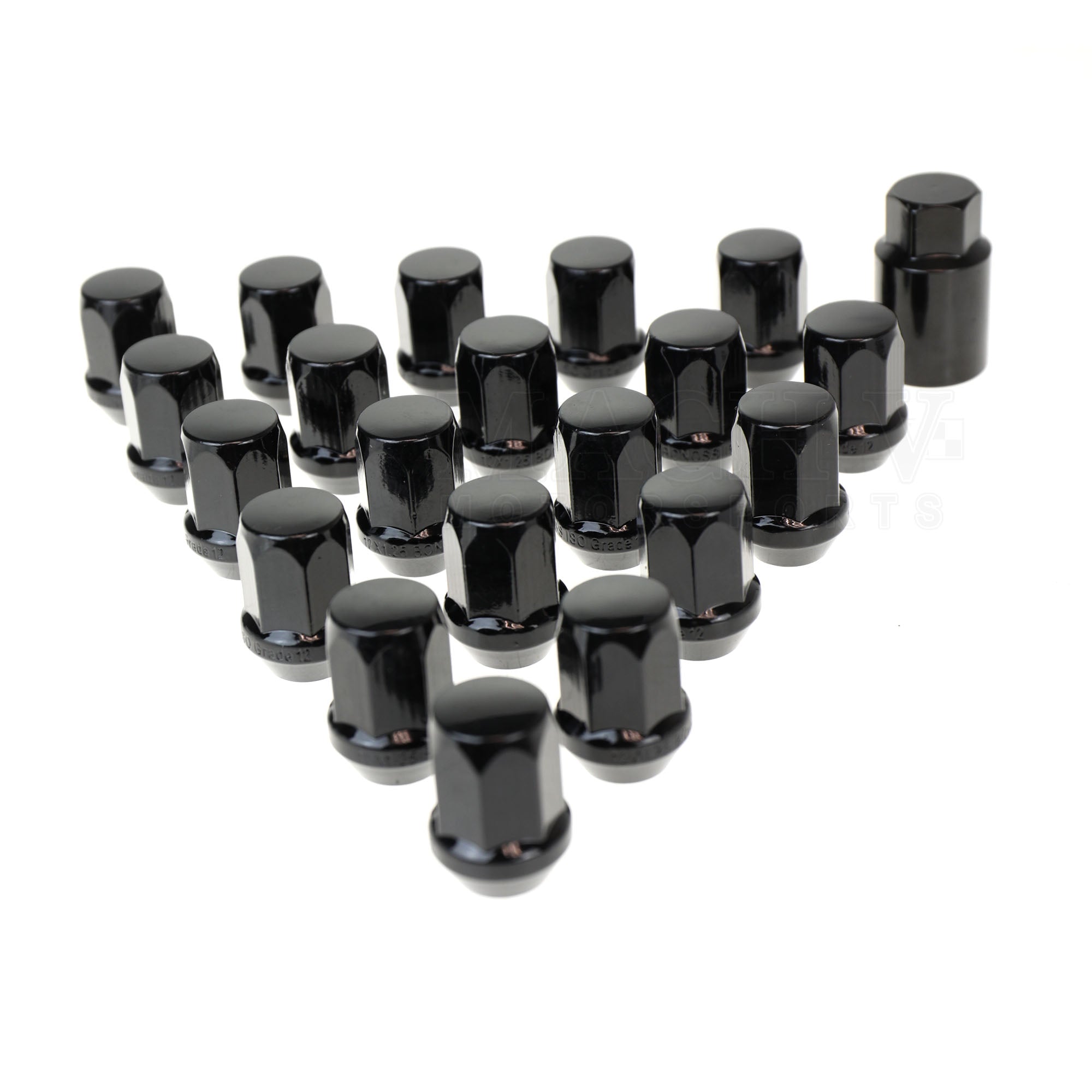 Mach V Heptagon Lug Nuts