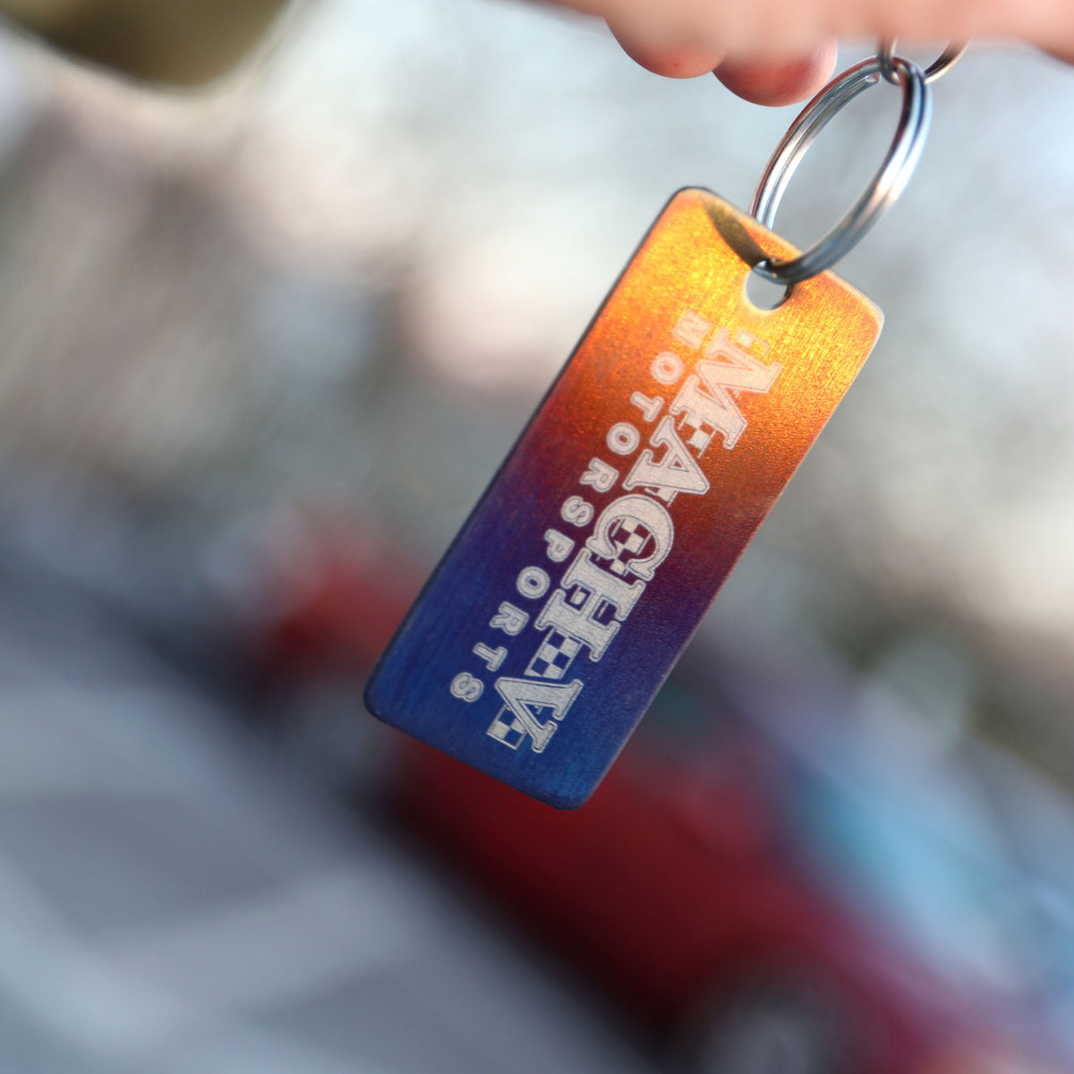 Mach V Titanium Key Fob