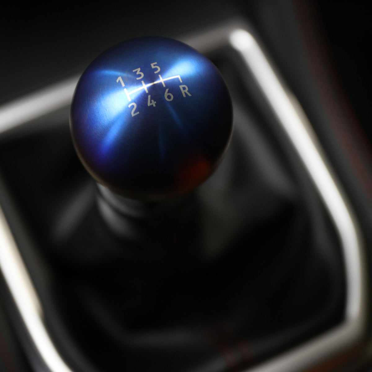 Mach V Titanium Ball Shift Knob 6MT