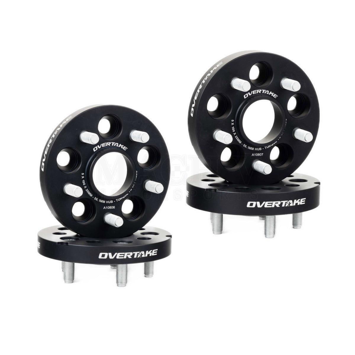 Overtake Bolt-On Wheel Spacers 5x100
