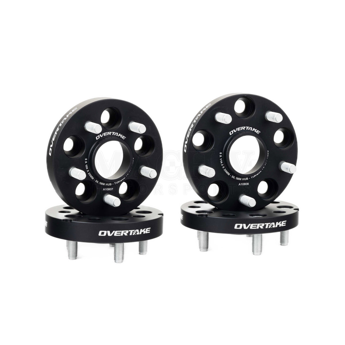 Overtake Bolt-On Wheel Spacers 5x114